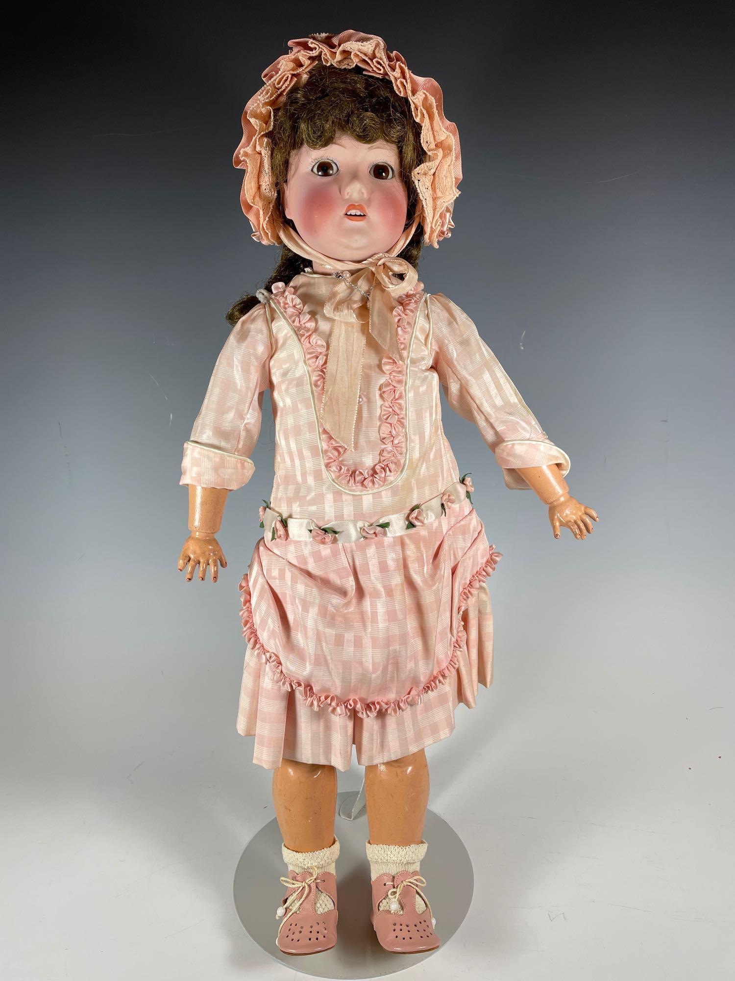25" Cm Bergmann  German Bisque Head Doll (1 of 13)