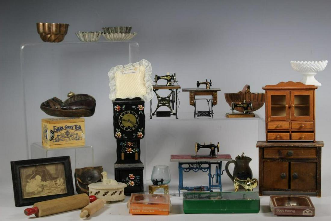 Collection of Miniatures and Doll House Furniture (1 of 19)