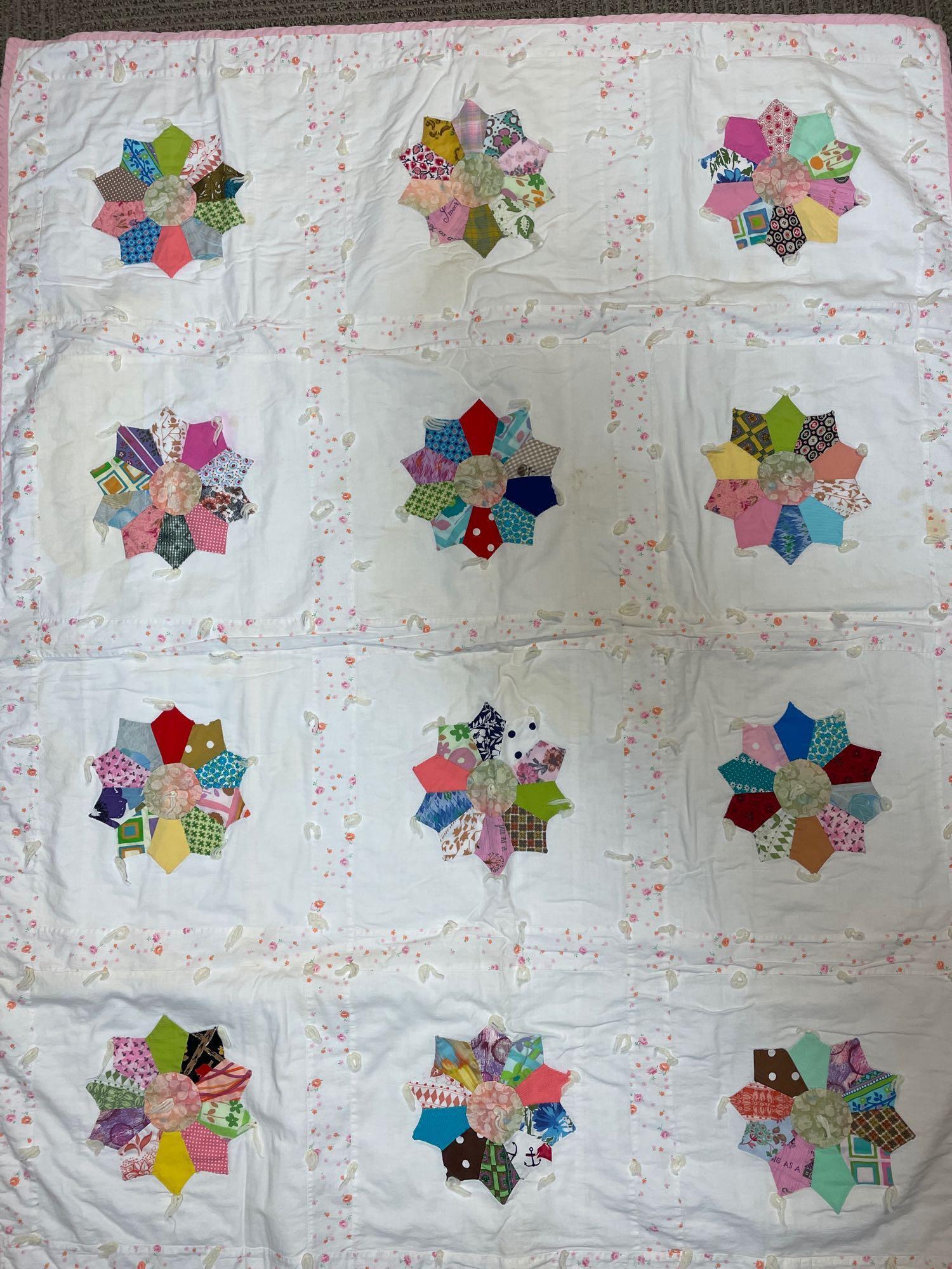 Antique Childs Patchwork Quilt (1 of 11)