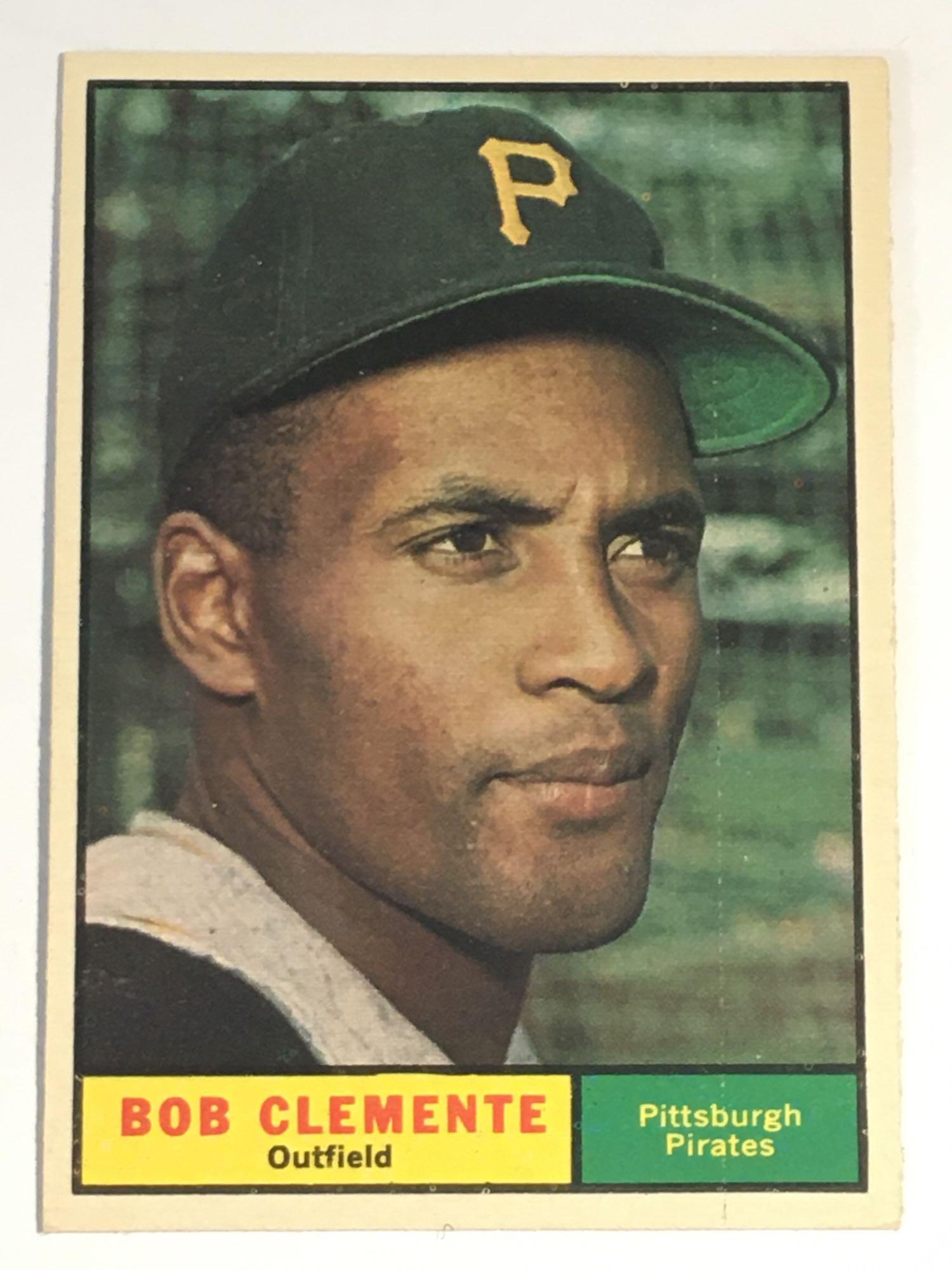 1961 Topps #388 Roberto Clemente Pittsburgh Pirates (1 of 8)
