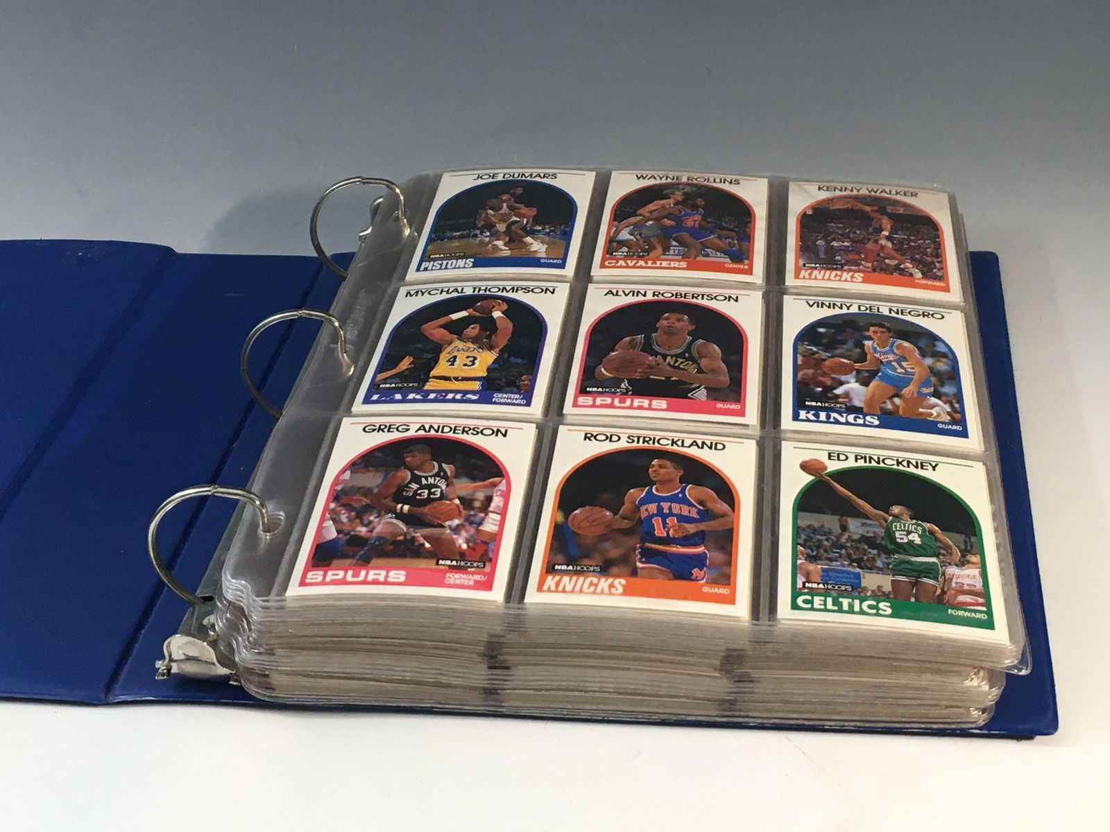 1989-90 NBA Hoops Complete Set w/ David Robinson (1 of 20)