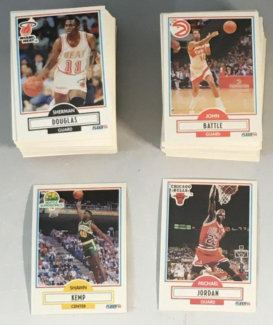 1990-91 Fleer Basketball Card Complete Set (1 of 16)