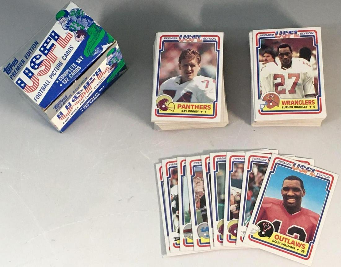 1984 Topps USFL Football Card Set w/ Reggie White, (1 of 16)