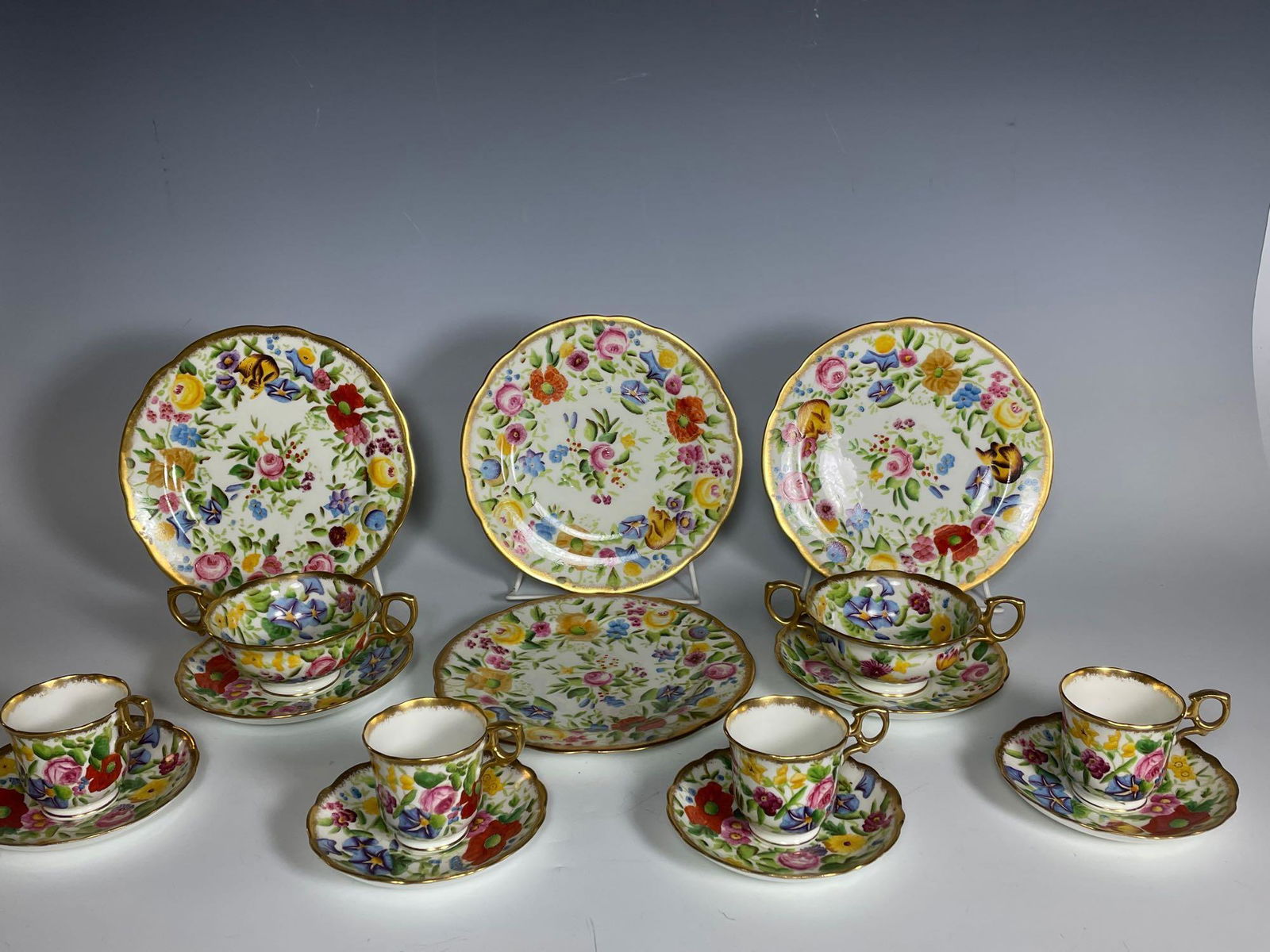 Ovington's NY Partial English  Luncheon or Desert Set (1 of 19)