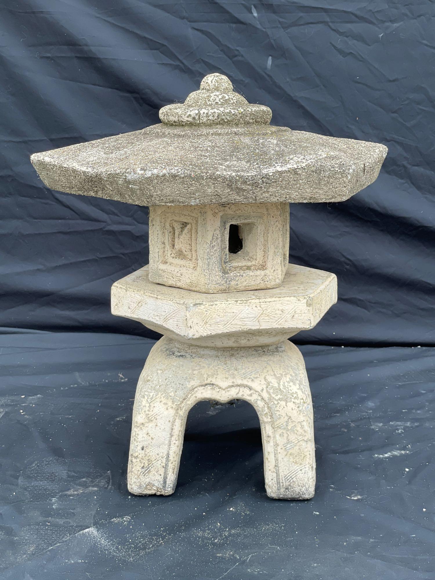 Chinese Pagoda Garden Statue (1 of 4)