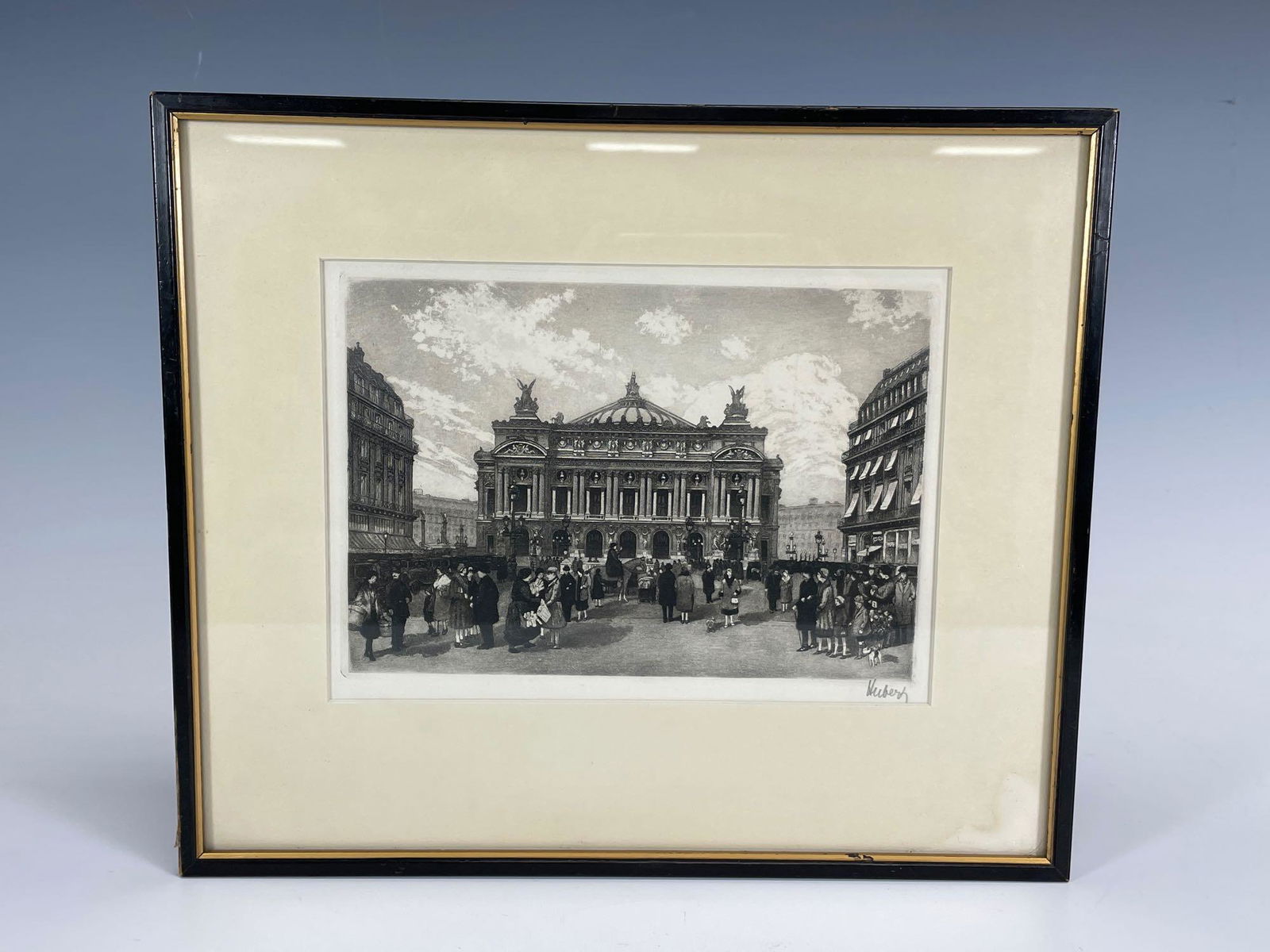Pencil Signed Hubert Framed Engraving (1 of 9)
