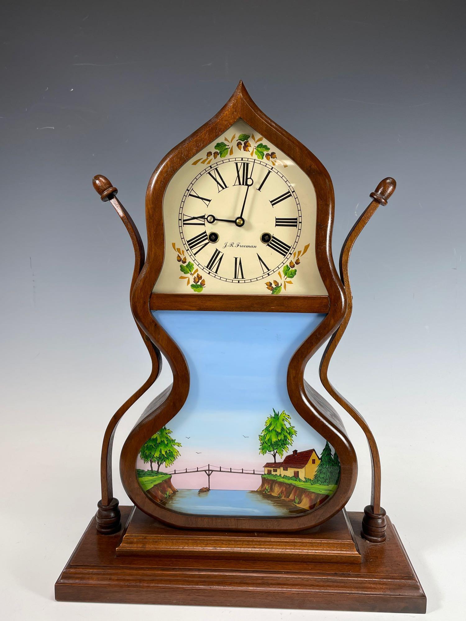 J C Brown Style Acorn Shelf Clock by J.R. Freeman (1 of 14)