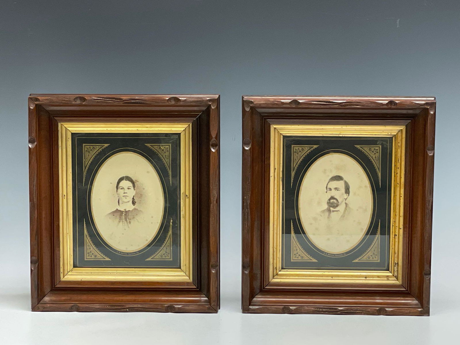 Mid to Late 1800's Pencil Etchings by C.A. Saylor (1 of 9)