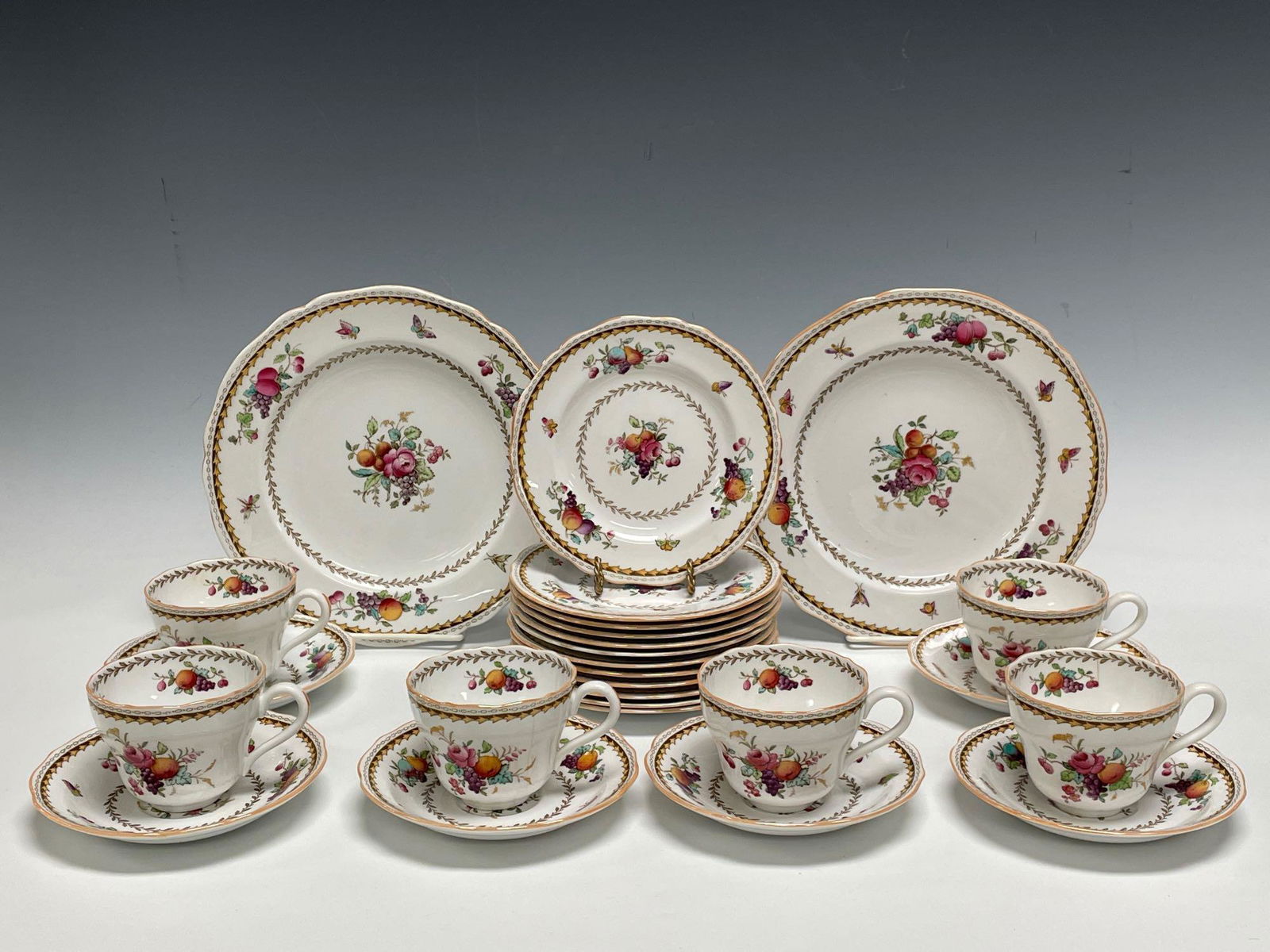 SPODE Copeland's English China ROCKINGHAM Set (1 of 19)