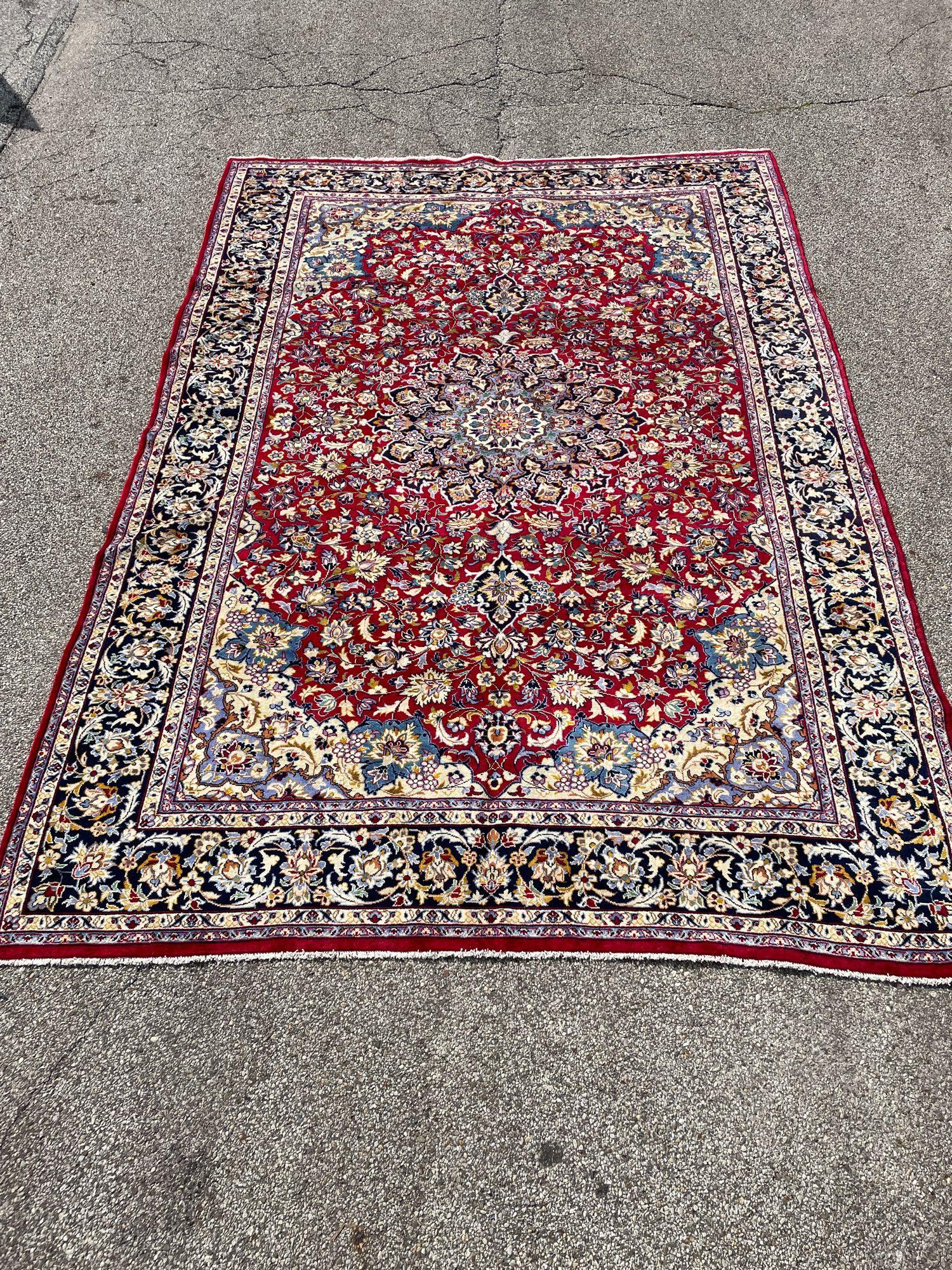 Room Size Persian Isfahan Carpet (1 of 13)