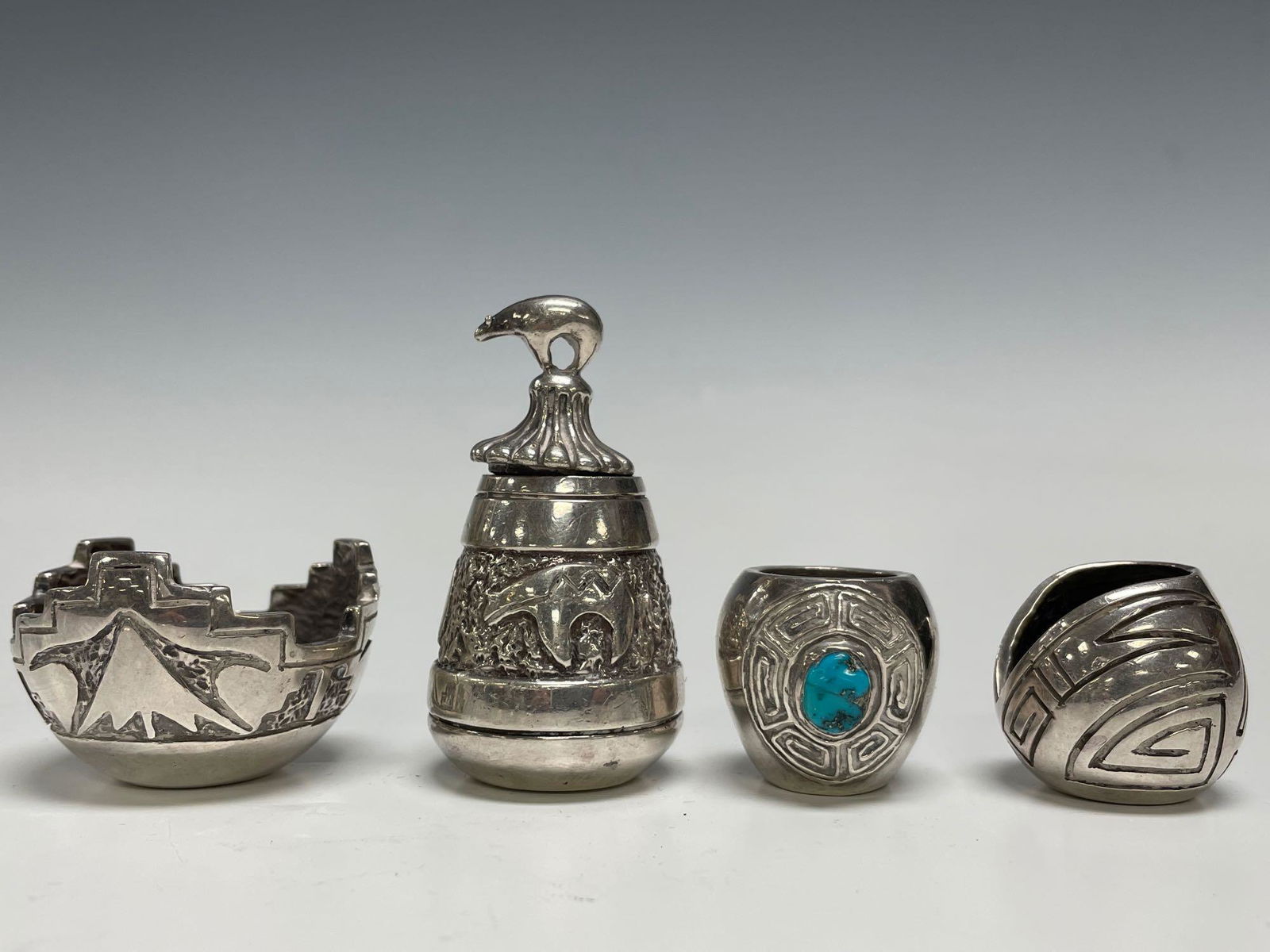 Carol Sues .999 Pure Silver Native American South West (1 of 9)