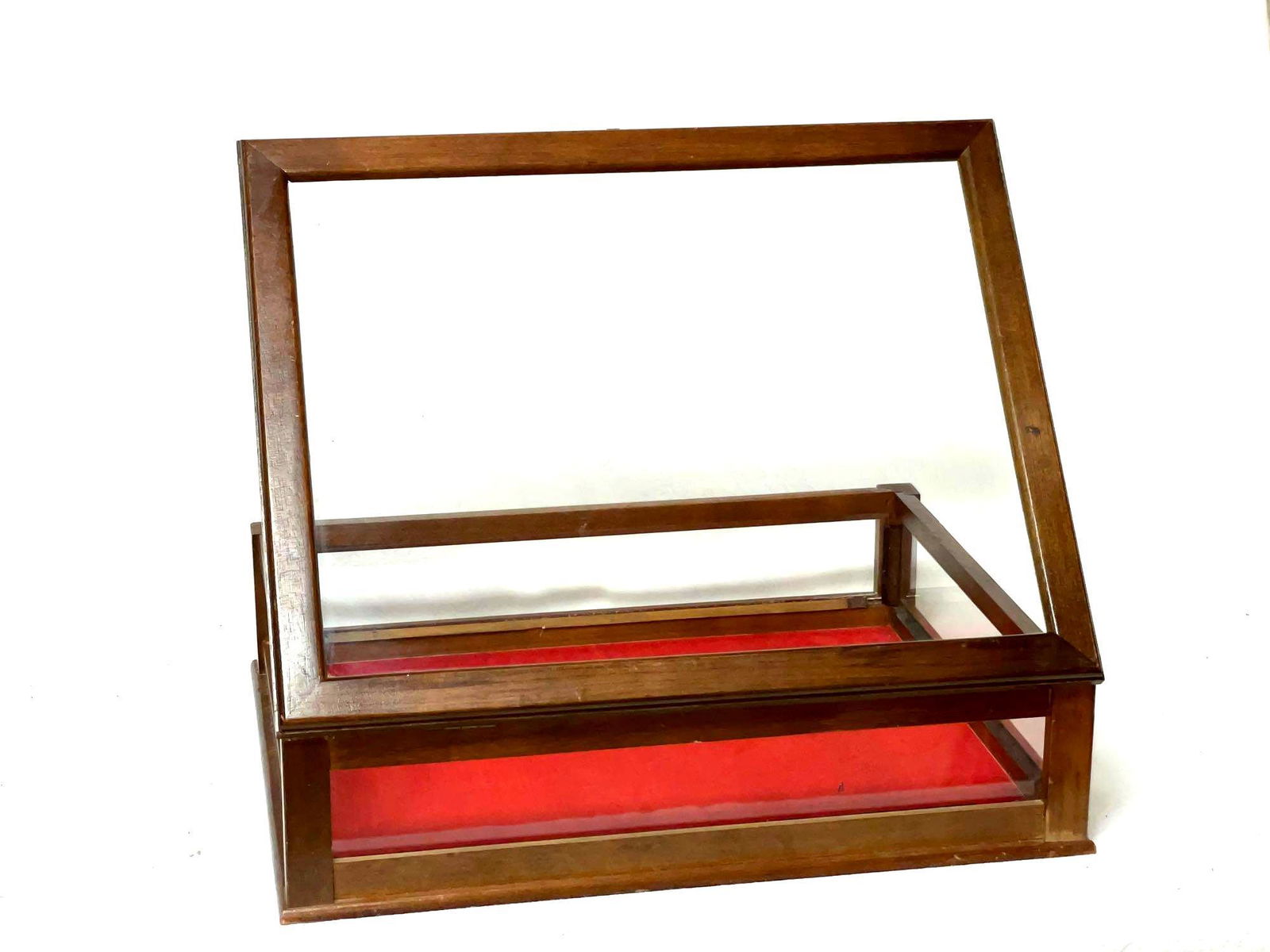 Countertop Display Case Mahogany (1 of 9)