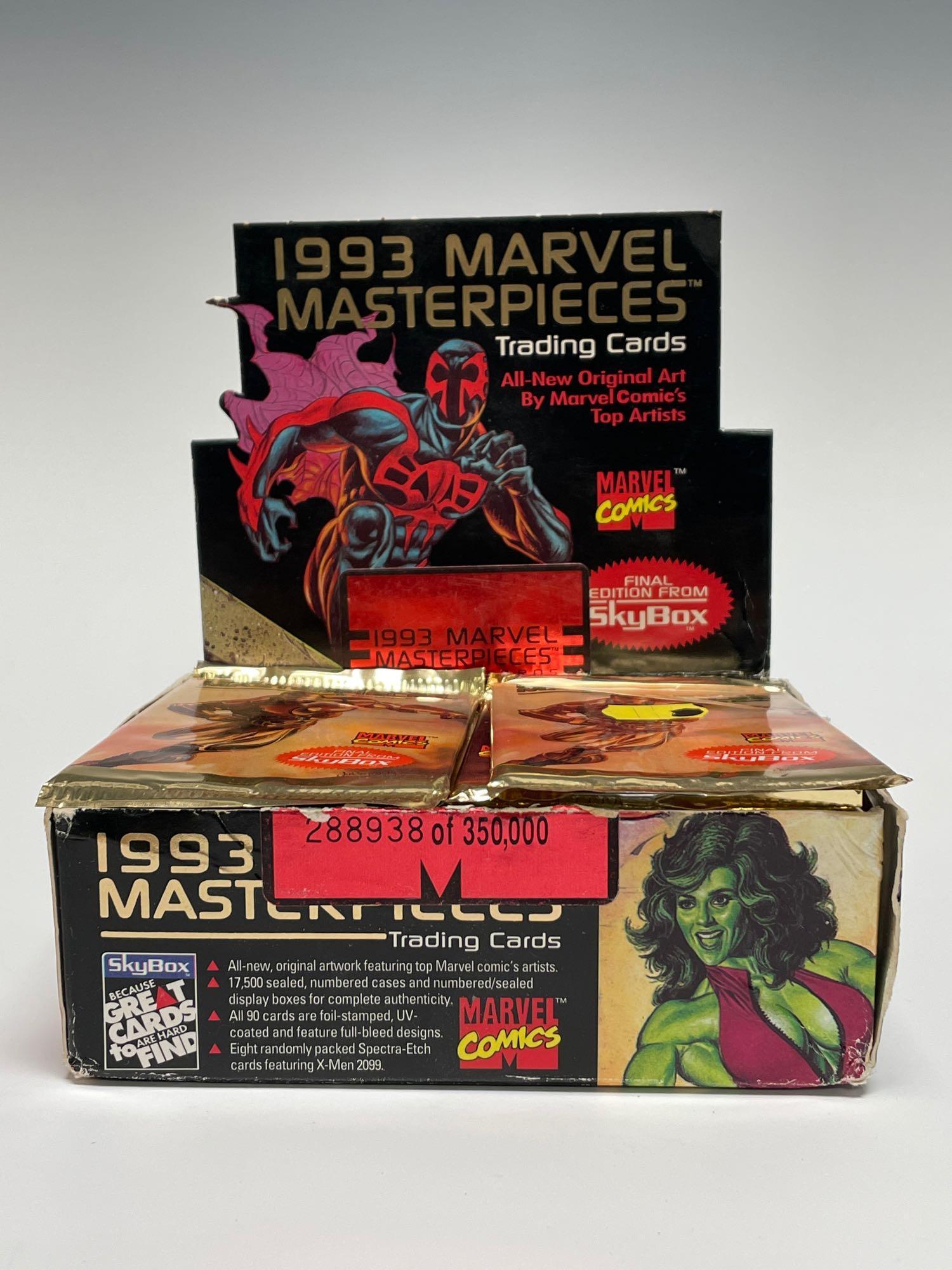 1993 Marvel Masterpieces Near Wax Box Limited Edition (1 of 7)