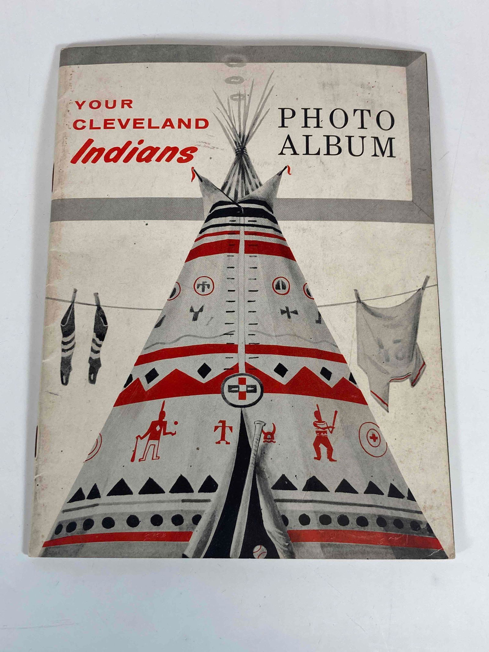 1957 Sohio Cleveland Indians Album w/ Autographs Roger (1 of 13)
