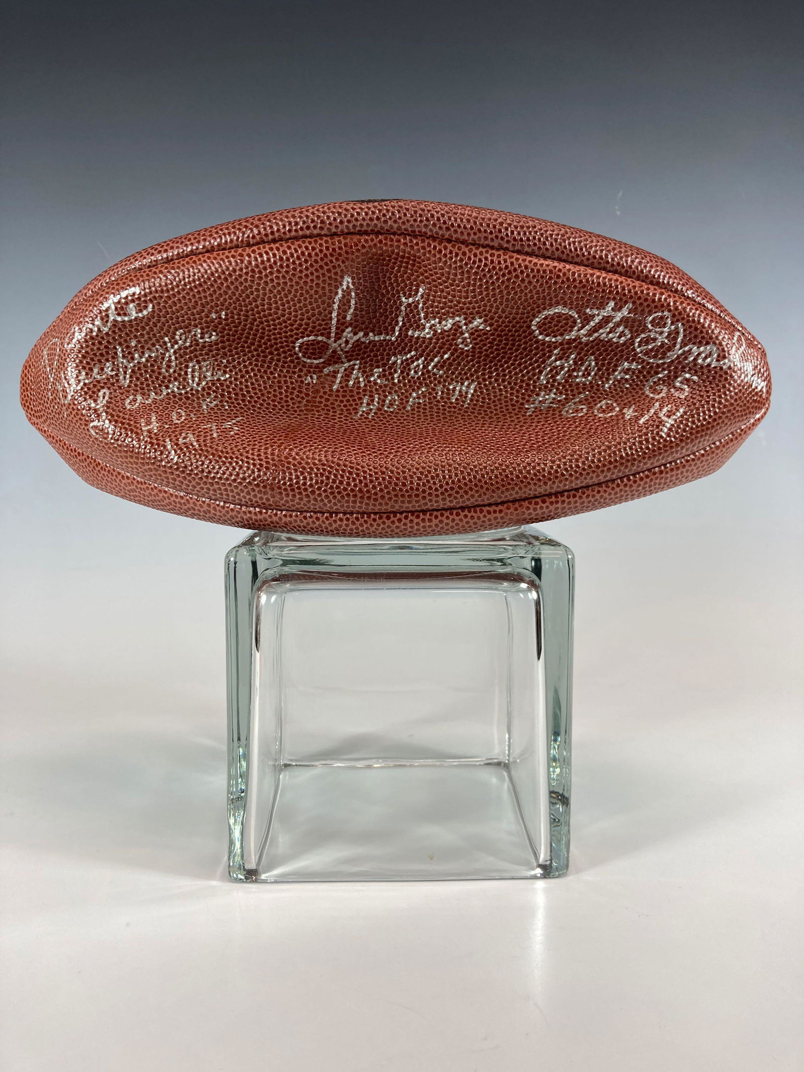 Groza, Lavelli and Graham Autographed Duke Football (1 of 8)