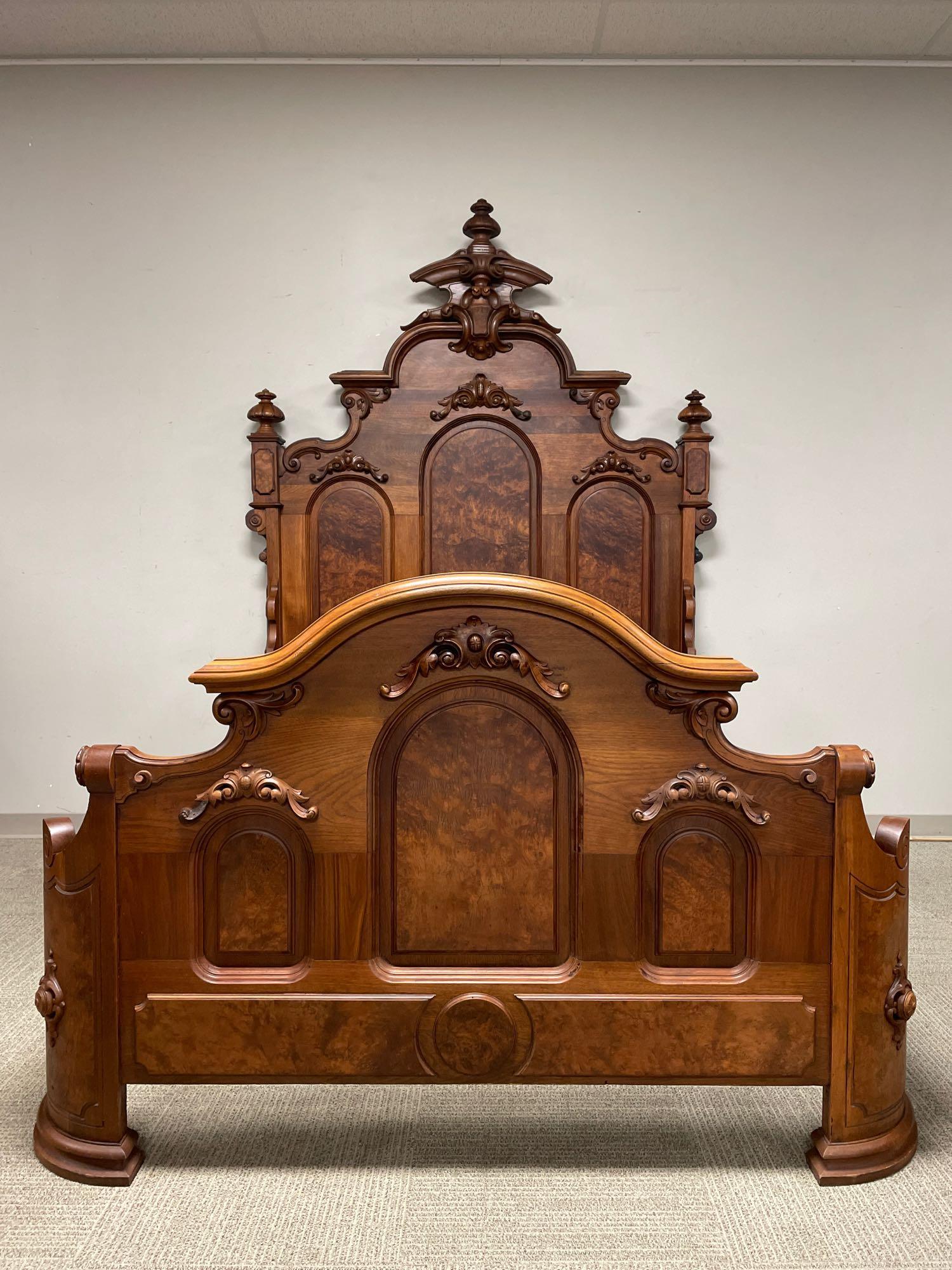 Impressive American Victorian Renaissance Bed - Bob (1 of 15)