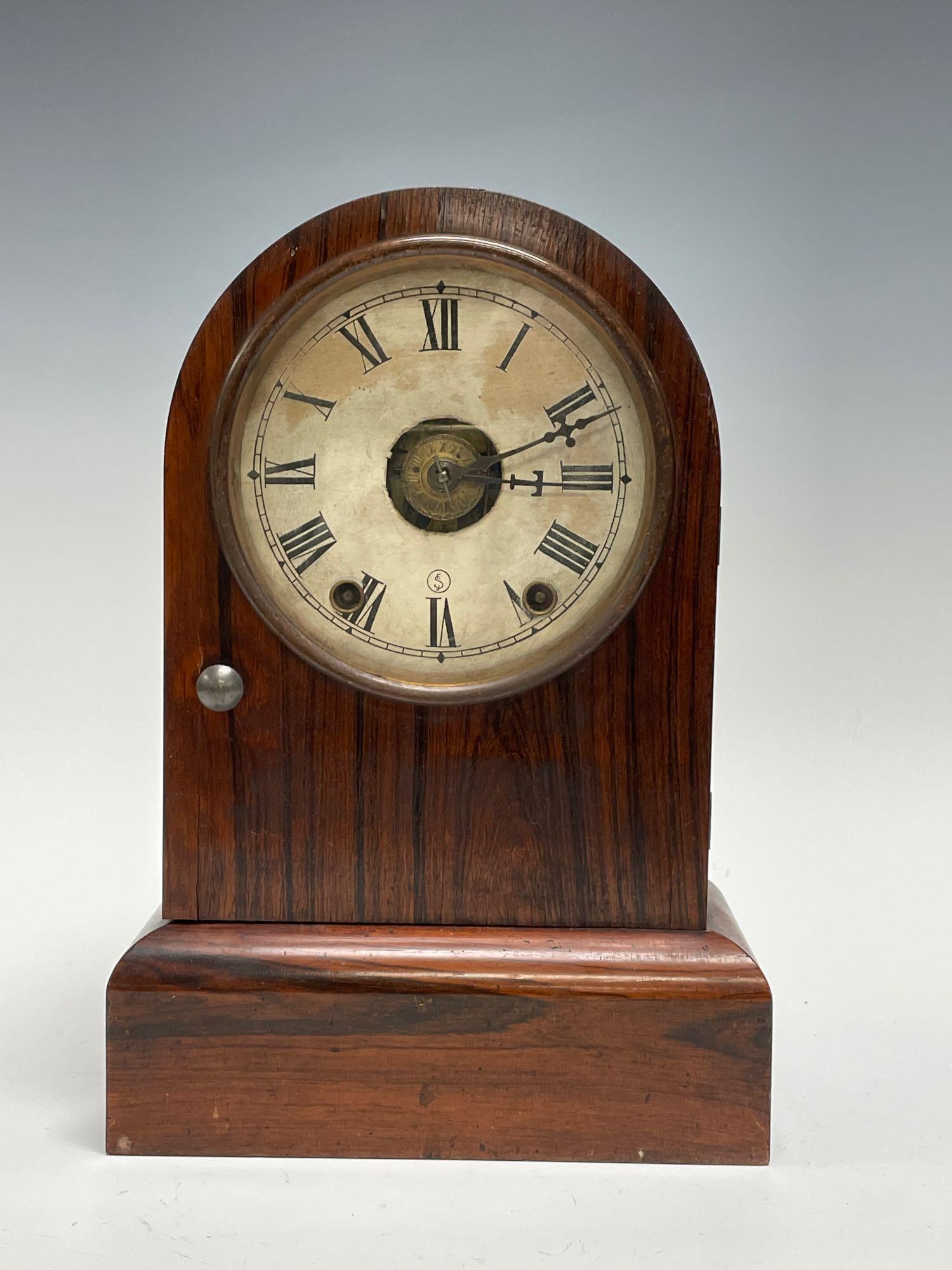 Eight (8) Day Seth Thomas Rosewood Domed Mantle Clock (1 of 11)