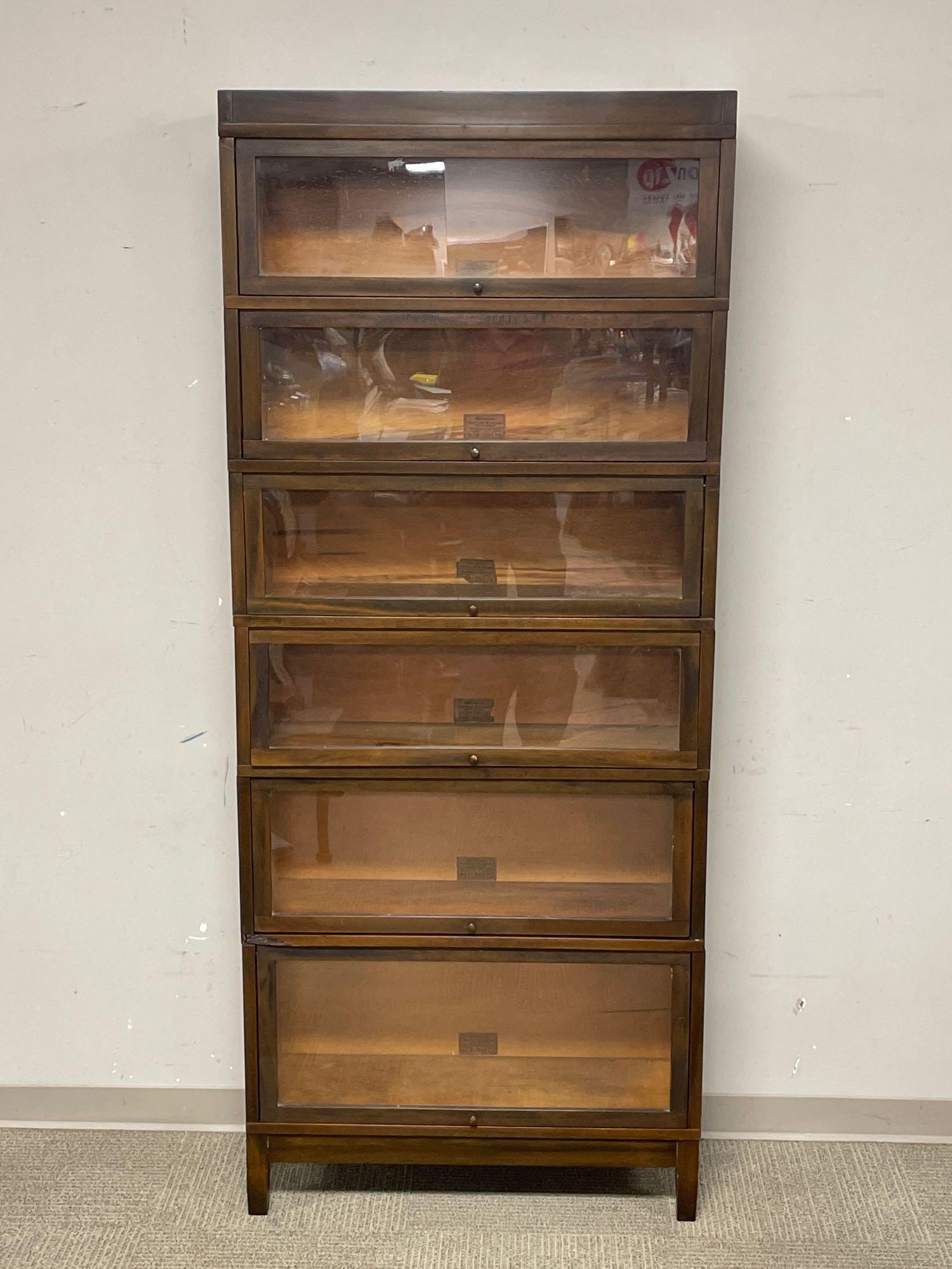 American Globe-Wernicke Six Stack Lawyers Bookcase (1 of 15)