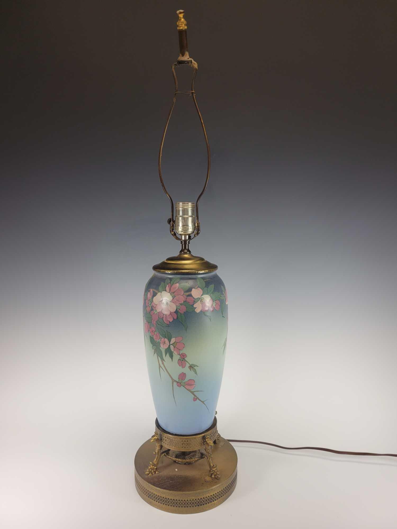 Rookwood Pottery Floral Table Lamp (1 of 12)