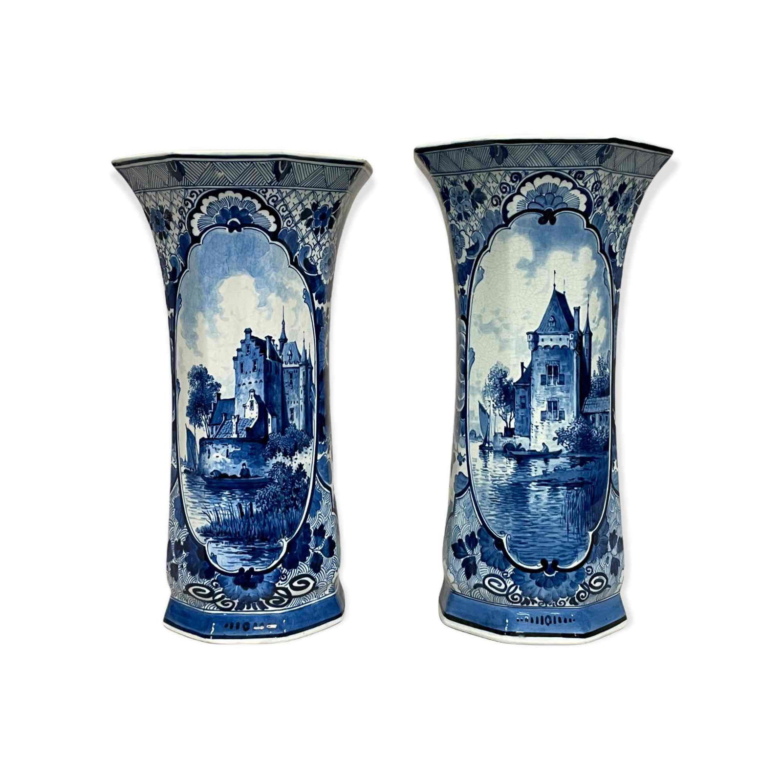 DELFT Dutch Flare Top Vases (2) (1 of 16)