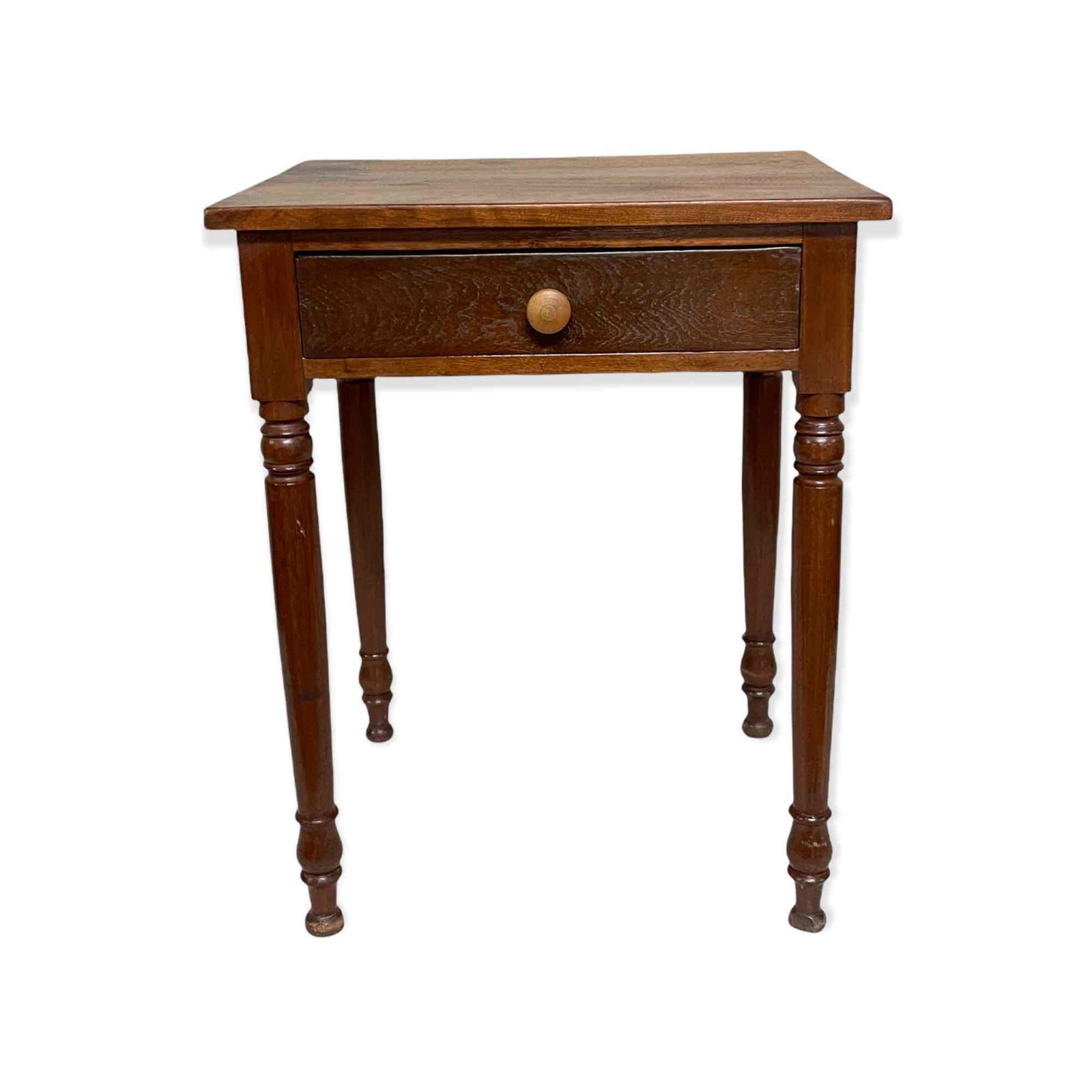 19th Century American Country One Drawer Stand Work (1 of 20)