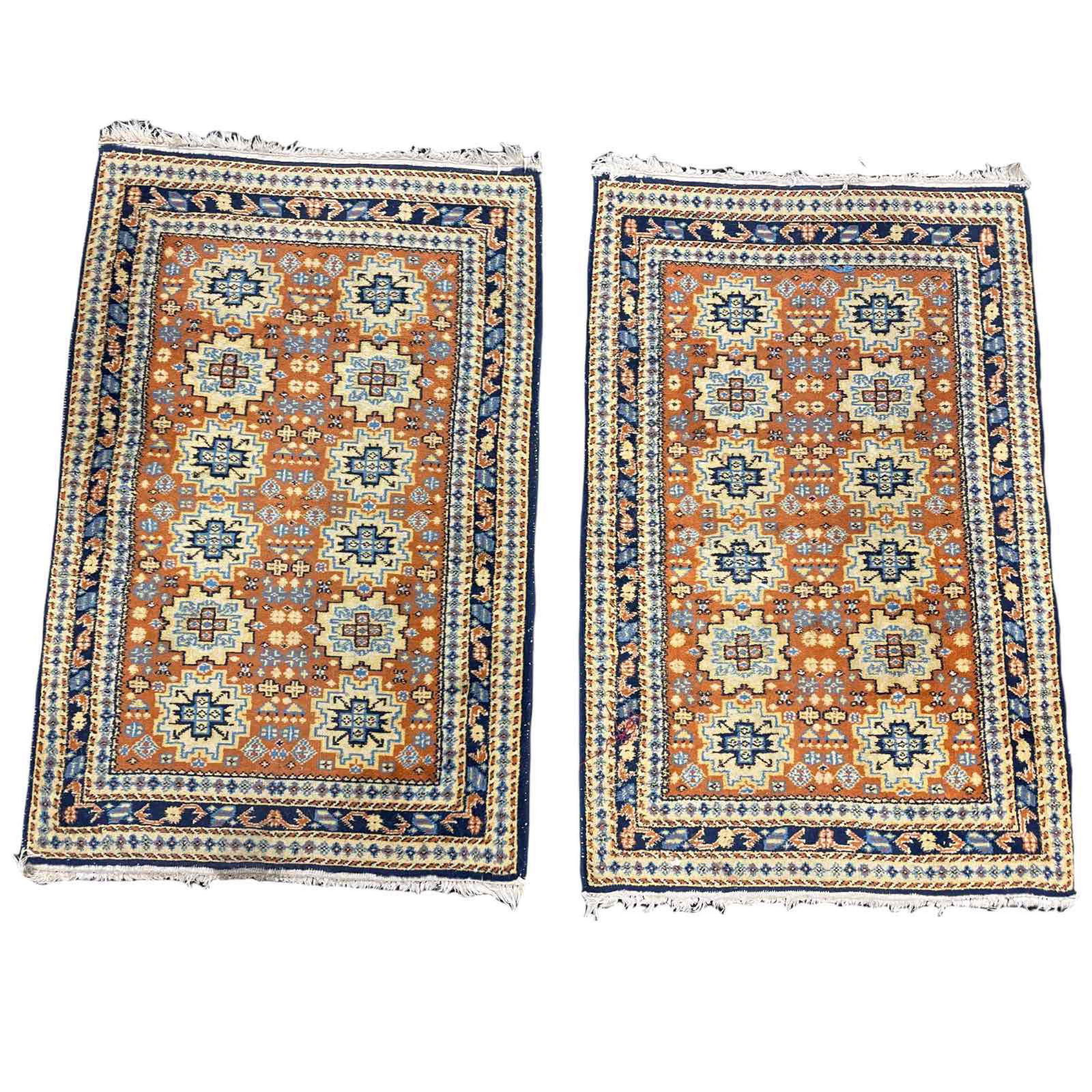 Pair of Small Semi Antique Carpets (1 of 20)