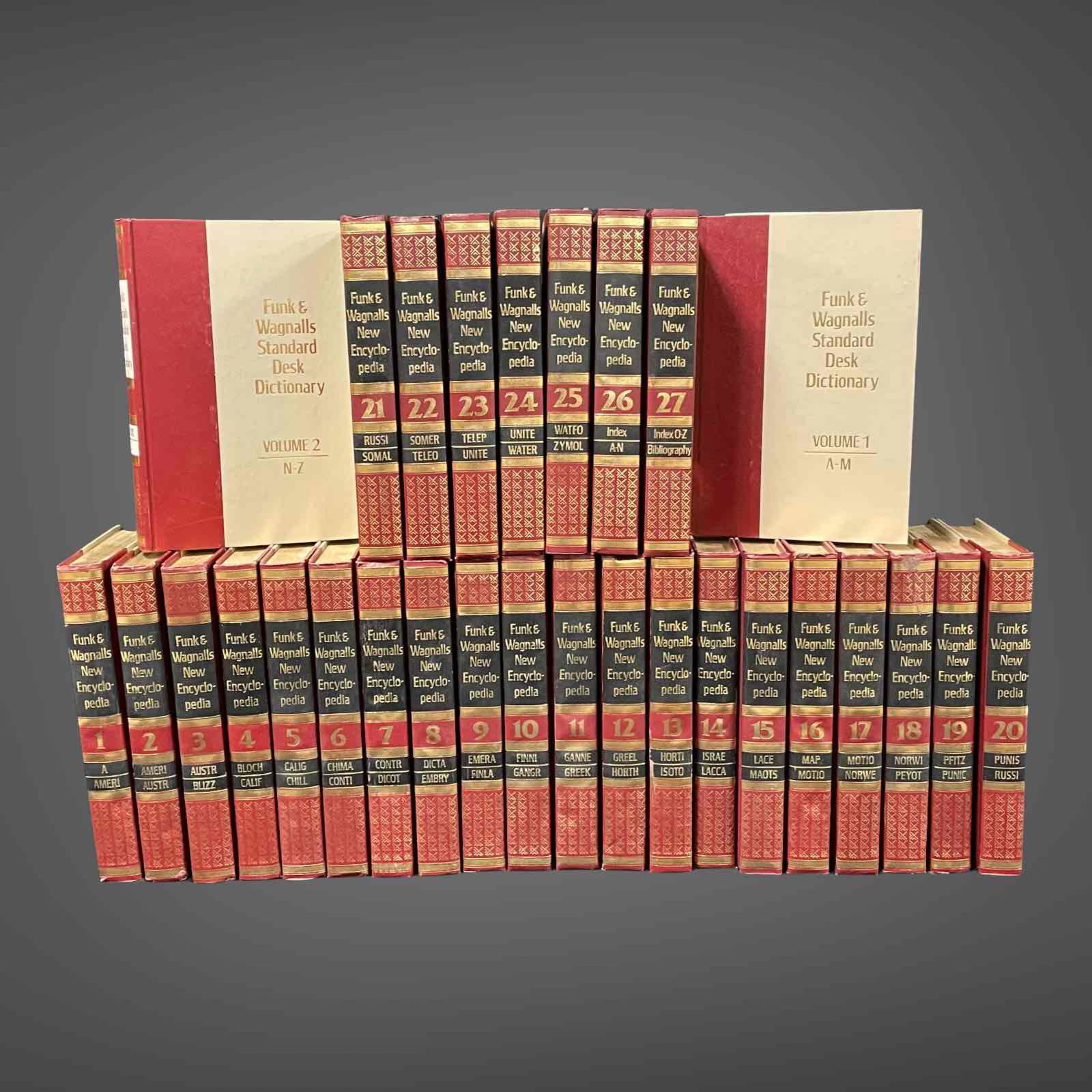 Funk and Wagnalls New Encyclopedia 29 Volume Set (1 of 20)