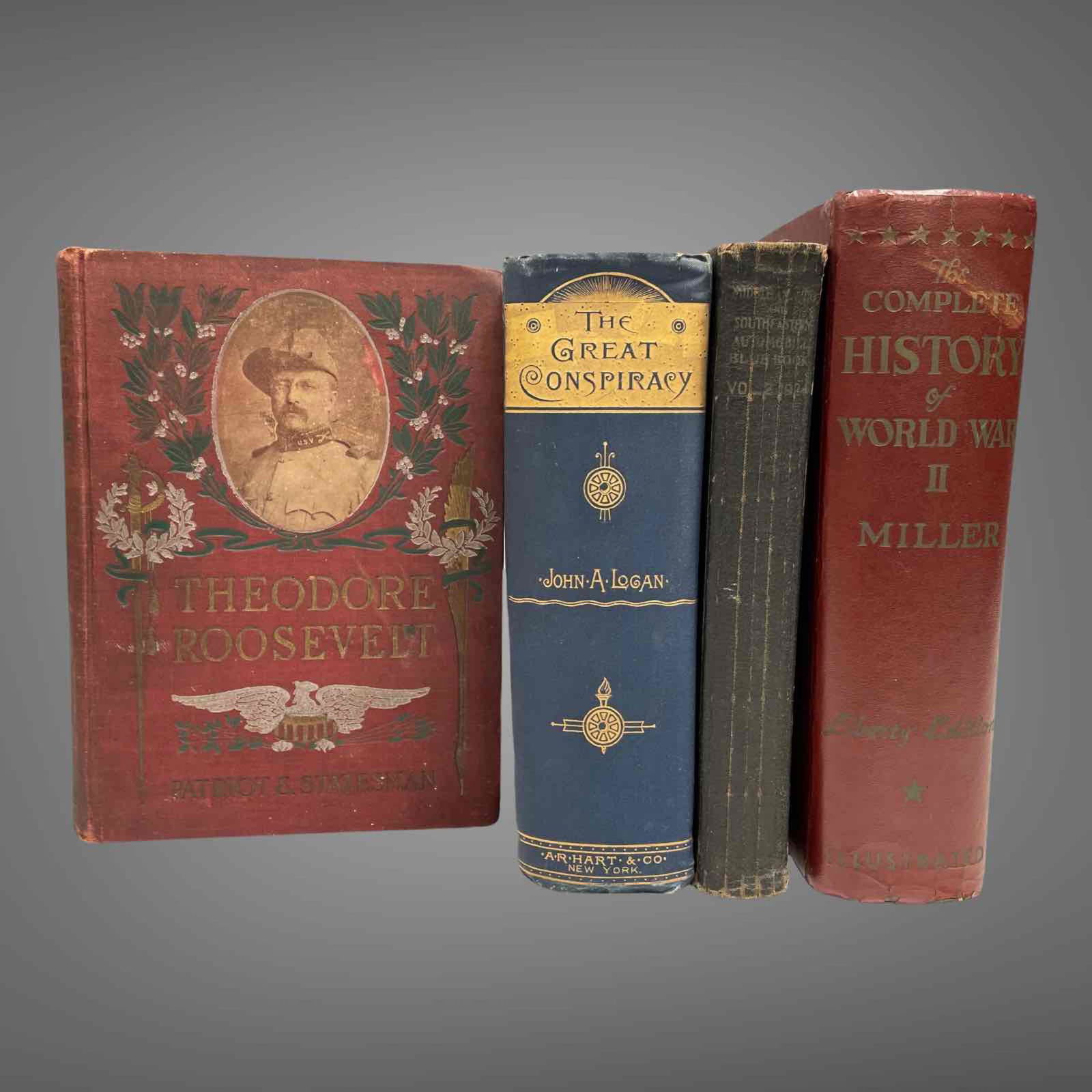 War Conspiracy and Automotive Blue Book Lot (4) (1 of 17)