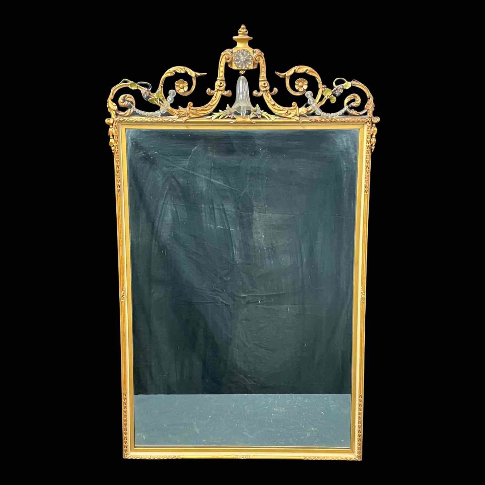 Fine Antique French Gold Gilt Decorator Mirror (1 of 20)