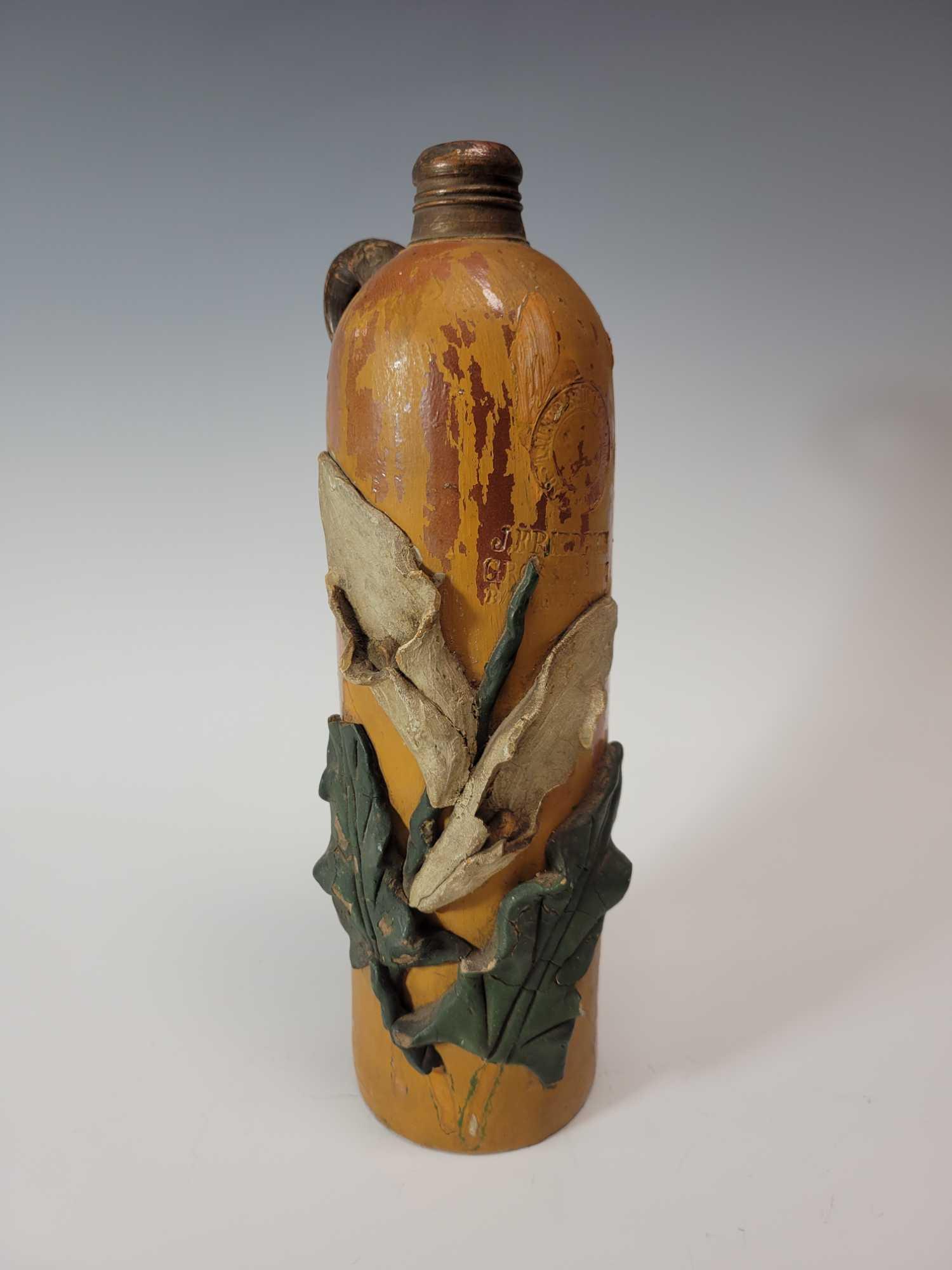 19th Century Stoneware Art Bottle by J. Friedrich (1 of 12)