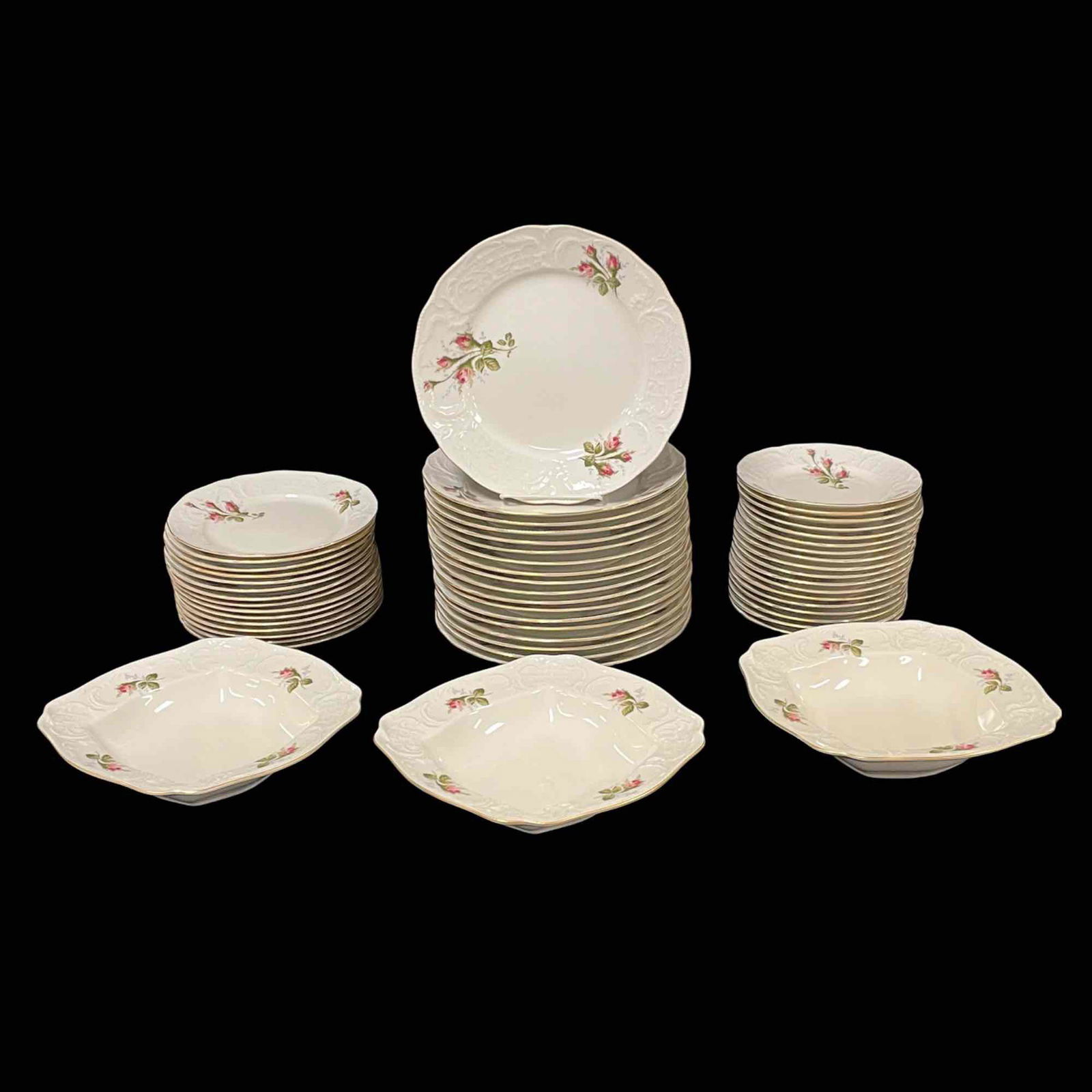 Rosenthal Porcelain German China - Classic Rose 54pcs (1 of 17)
