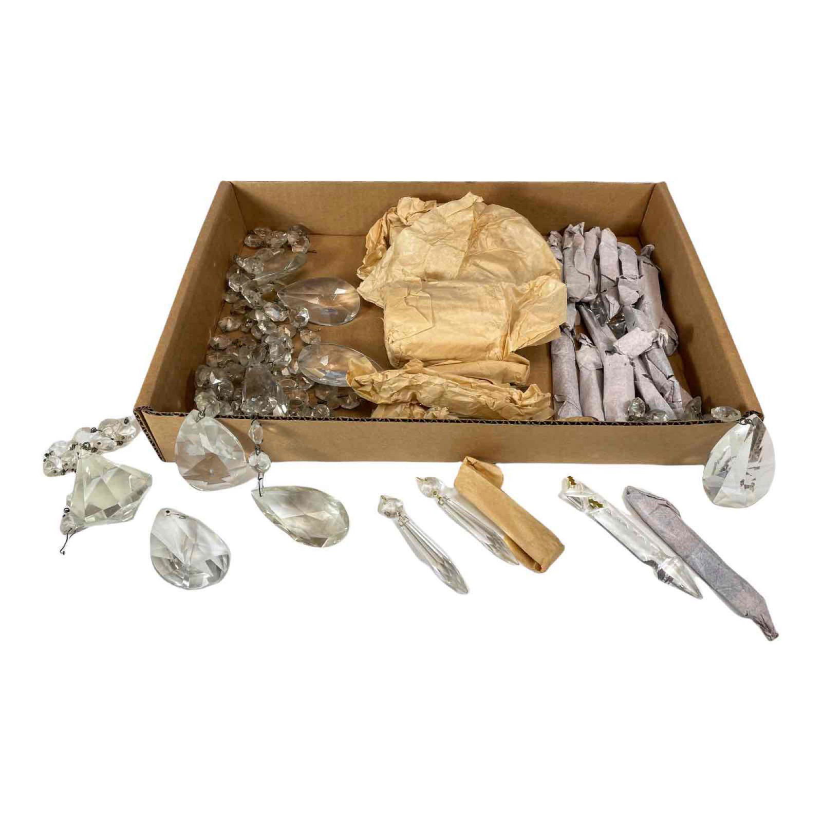 Large Group of Crystal Prisms - Spear and Tear Drop (1 of 19)