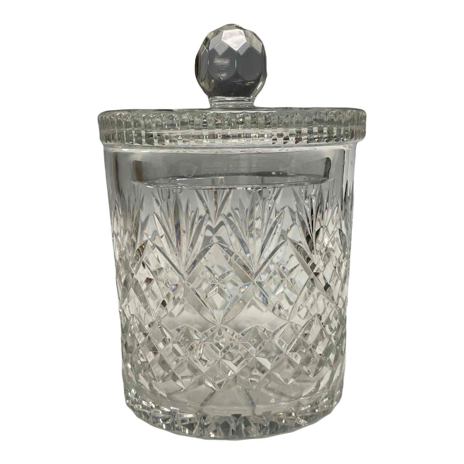Lidded Crystal Biscuit Barrel or Candy Jar - Waterford (1 of 11)