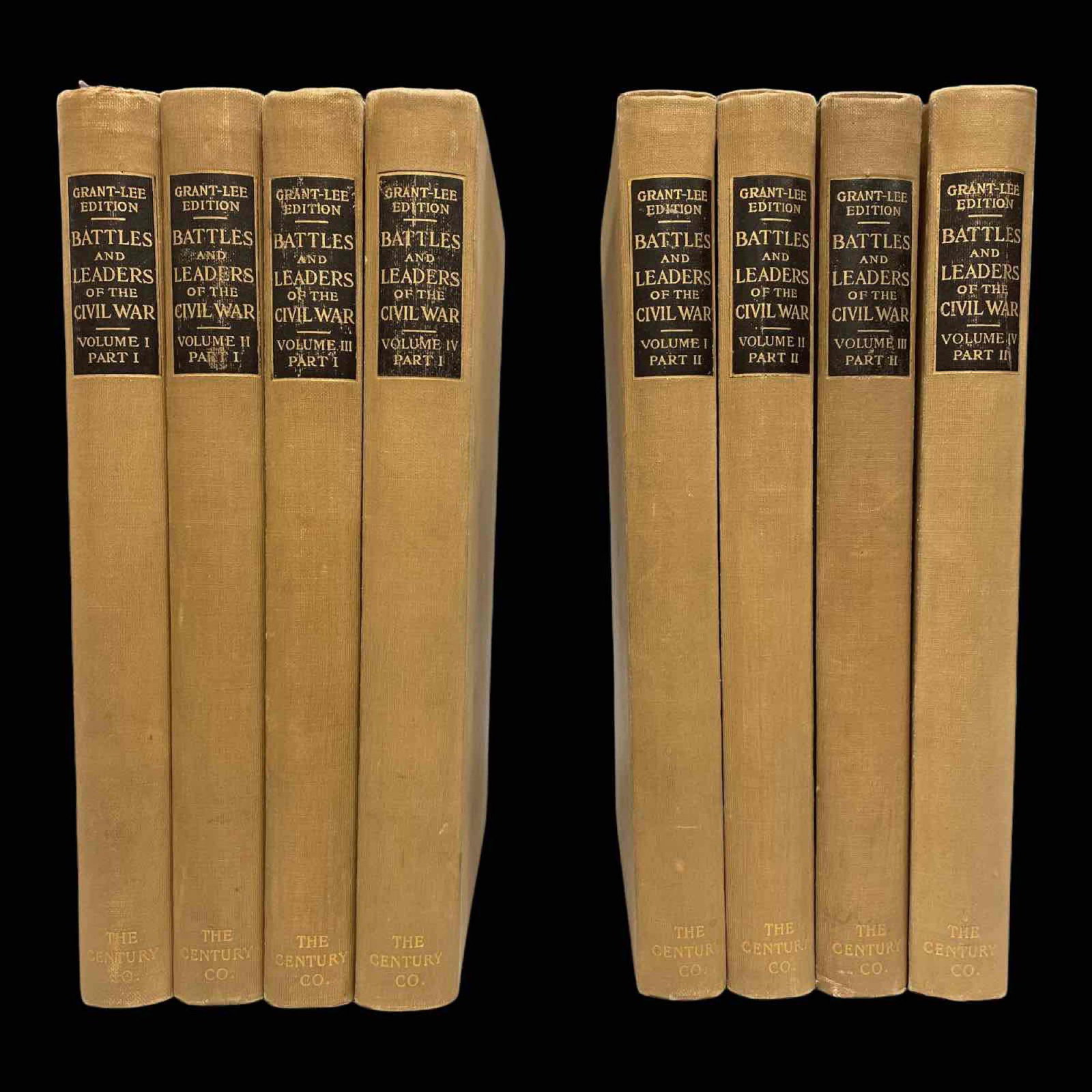 (2) FOUR VOLUME SETS "BATTLES and LEADER of the CIVIL (1 of 20)