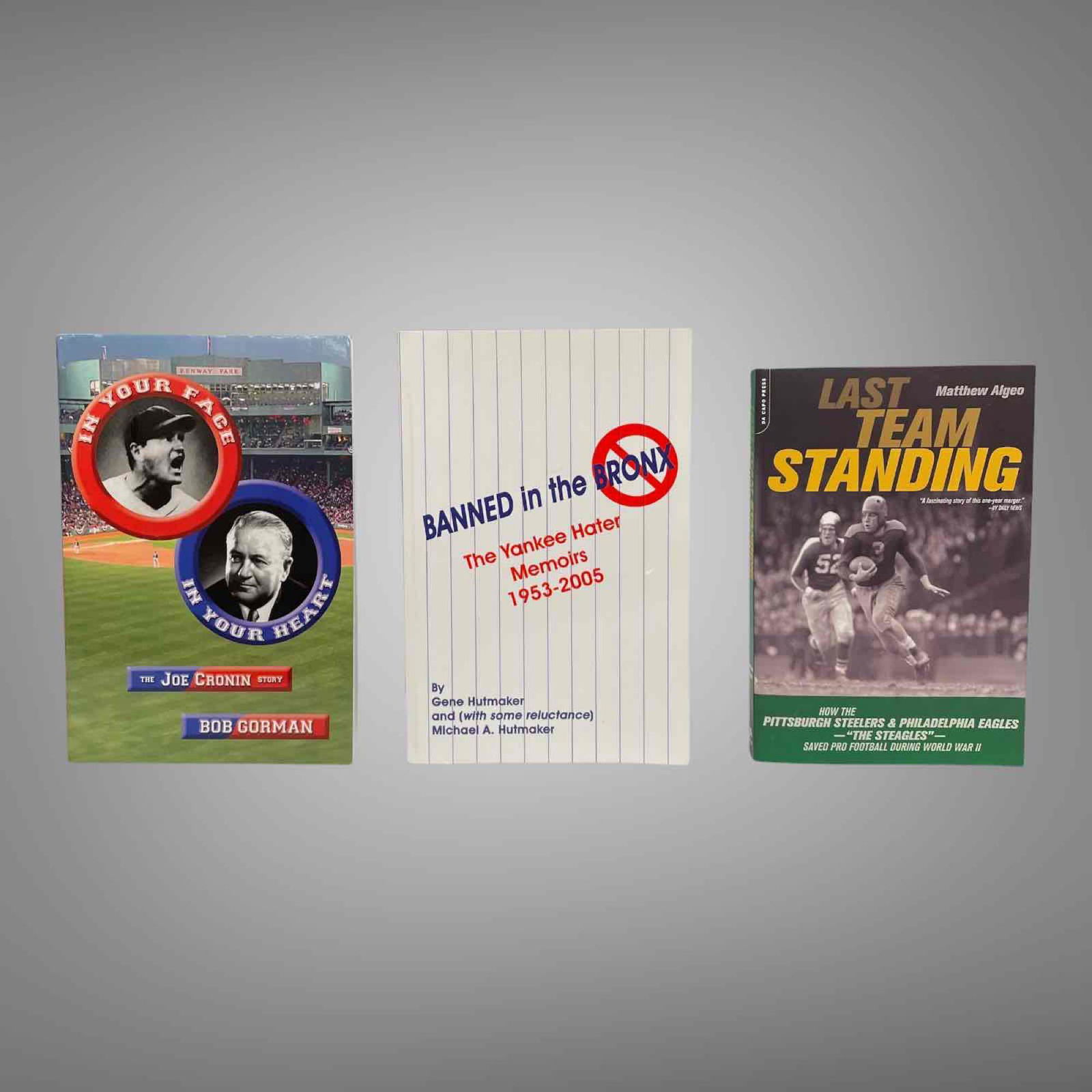 (3) FELLER LIBRARY AUTHOR SIGNED PAPERBACK BOOKS (1 of 15)