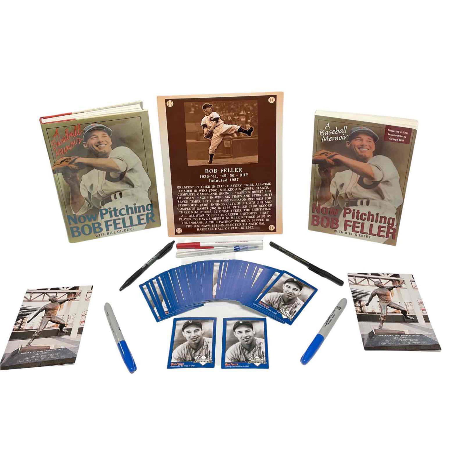 YOUR VERY OWN BOB FELLER AUTOGRAPHING START UP KIT (1 of 12)