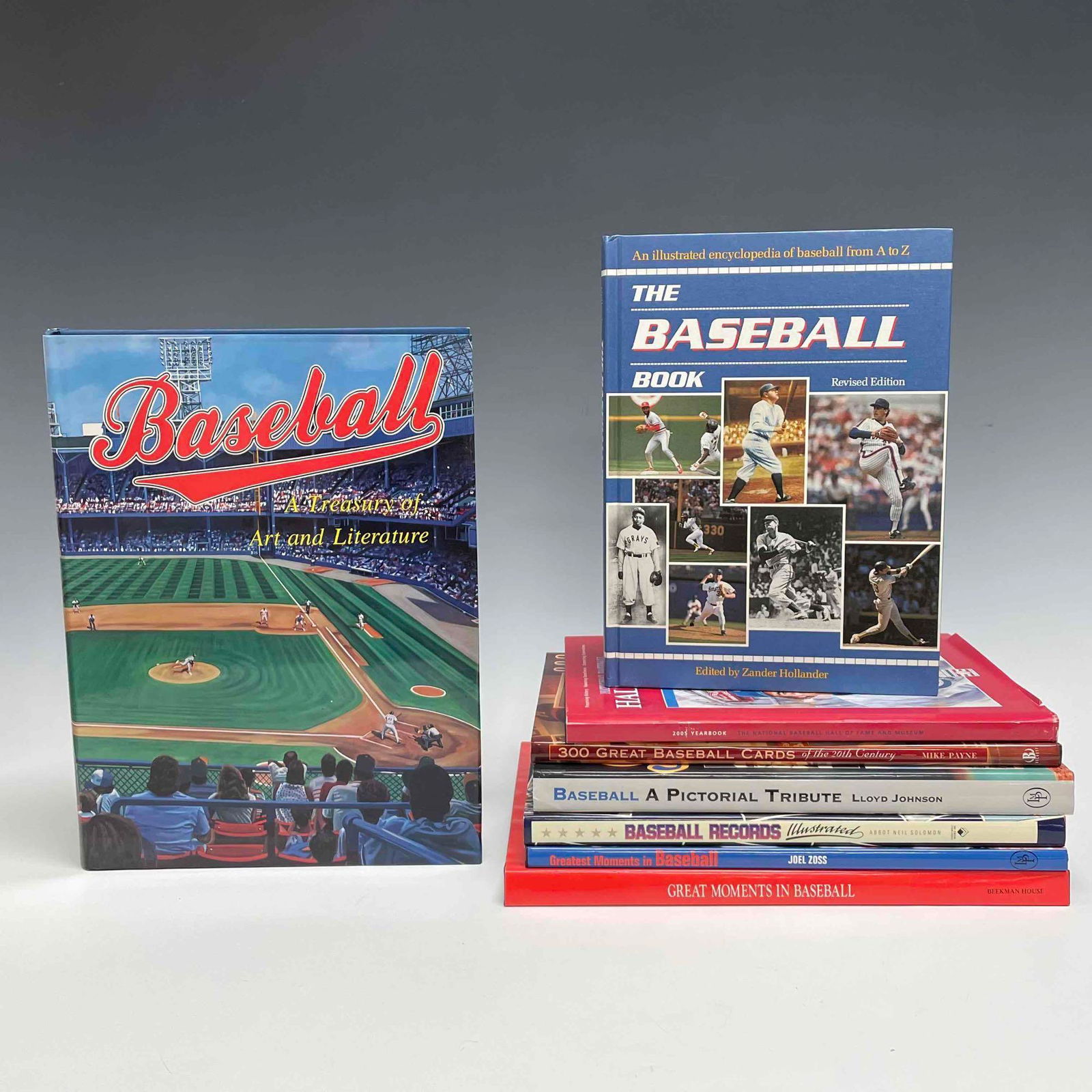 HARDBACK BASEBALL BOOK COLLECTION FELLER LIBRARY (8) (1 of 14)