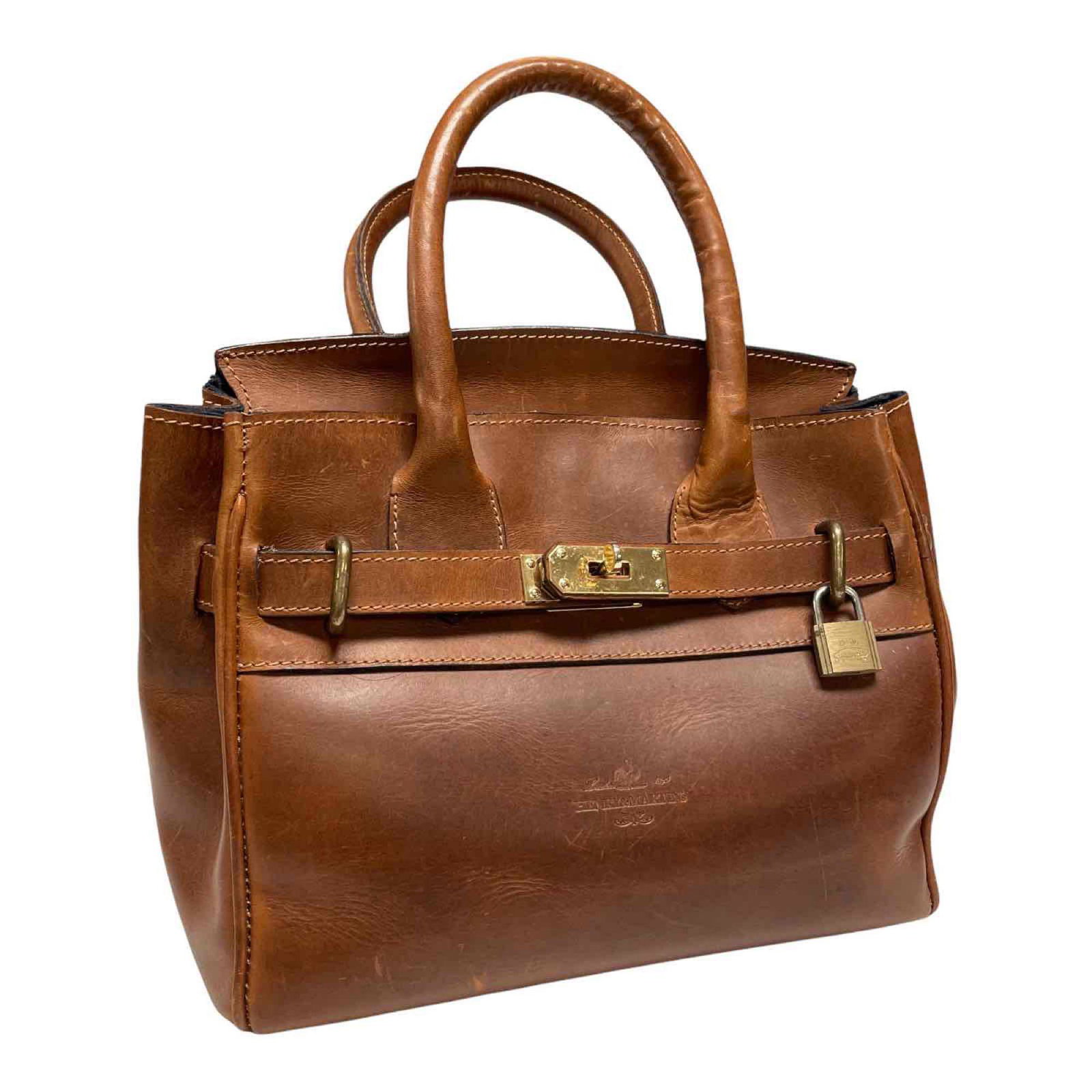 Henry & Martin's Italy Brown Leather Handbag (1 of 19)