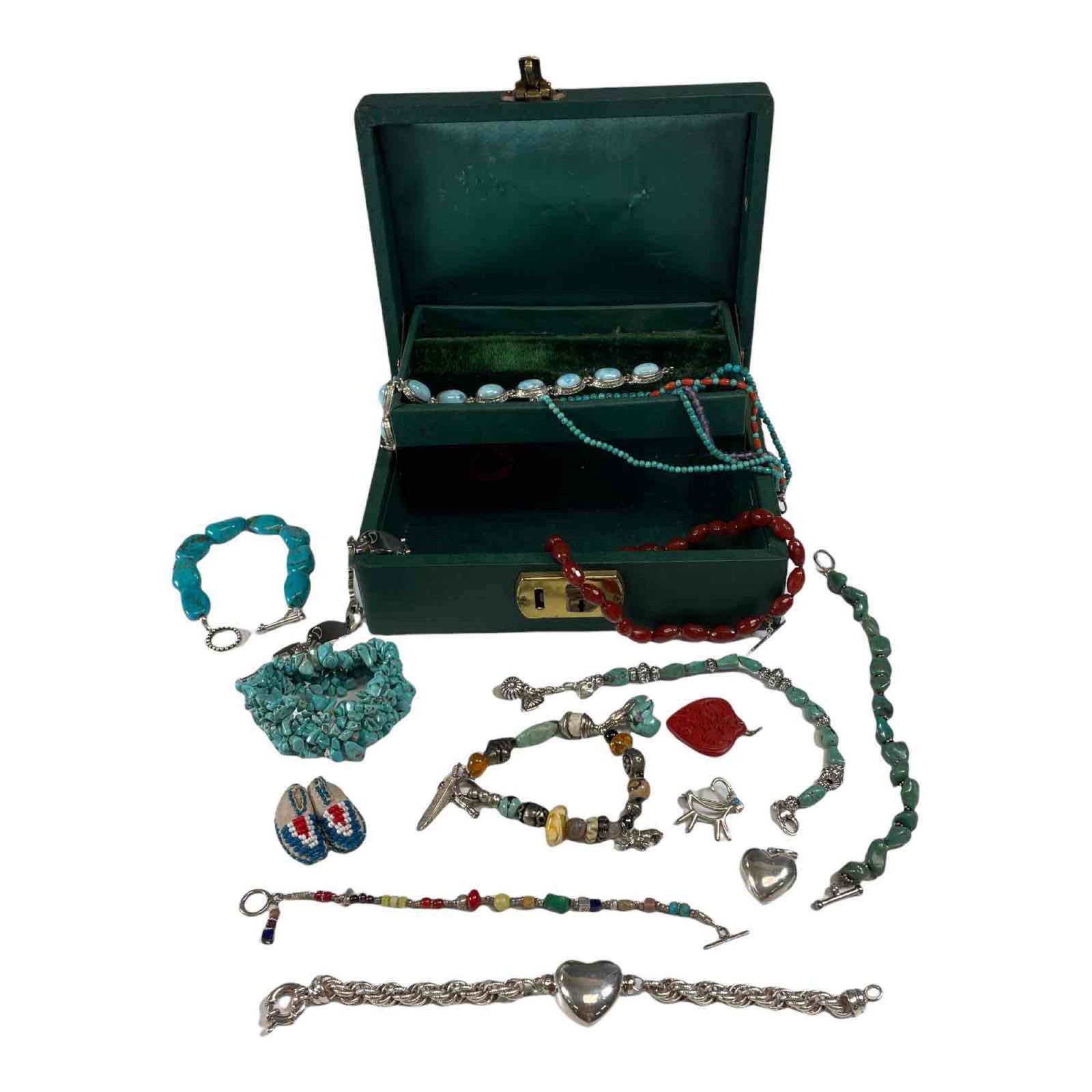 Turquoise, Beaded and South Western Jewelry and Jewelry (1 of 19)