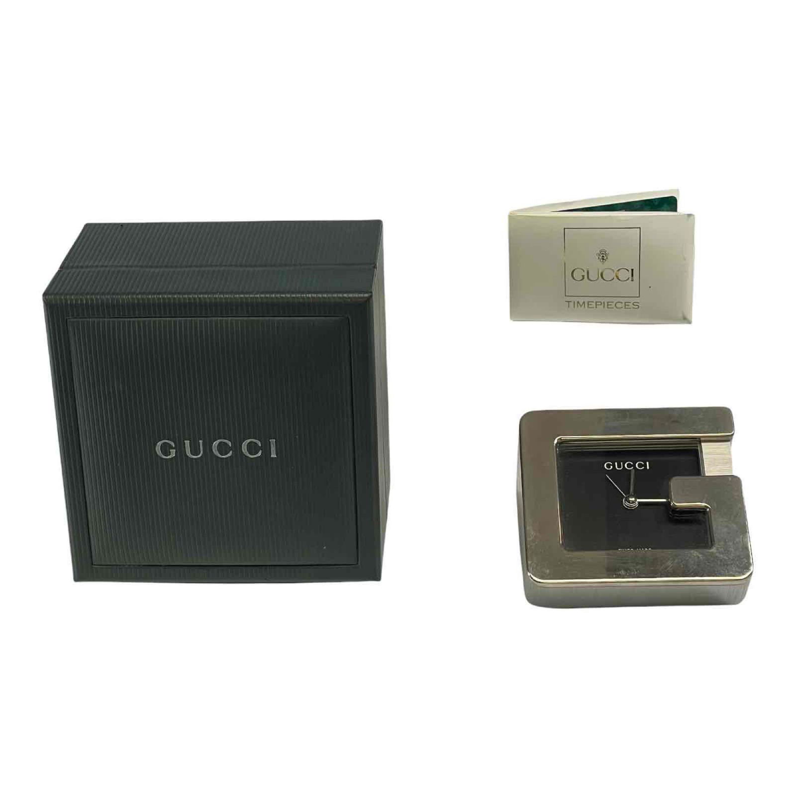 GUCCI G Timepieces Desk/Alarm Clock in Original Box (1 of 19)