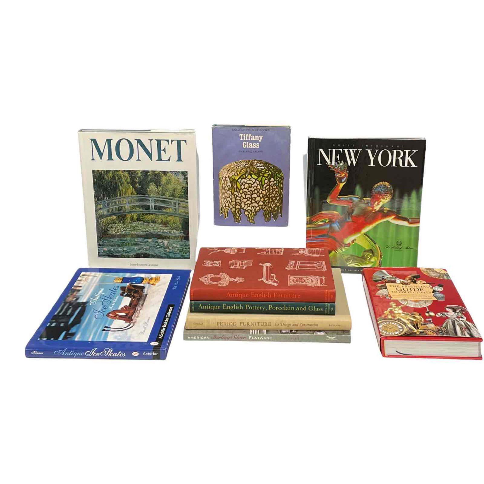 Reference Books Tiffany, Monet, Furniture, Sterling and (1 of 20)