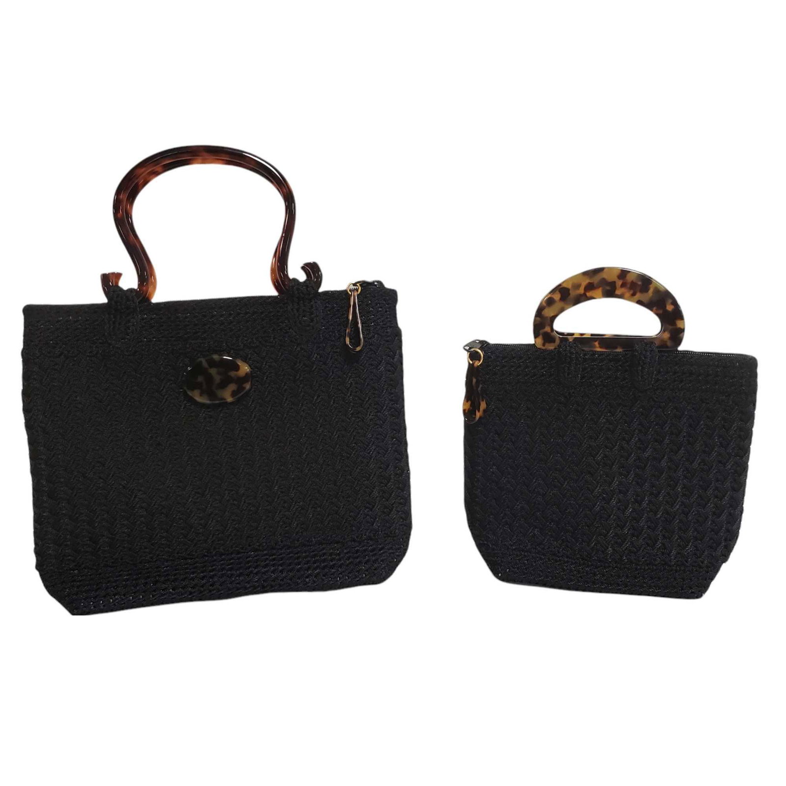 Christian Livingston Black Crochet Handbags (2) (1 of 14)