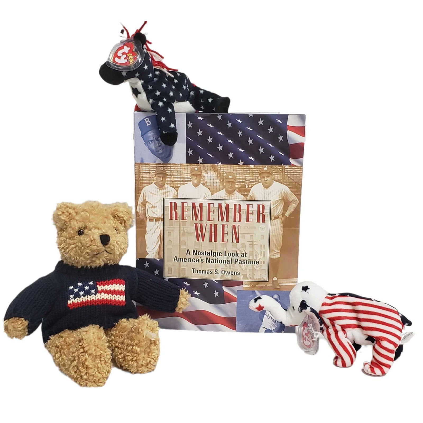 2000 Political Parties Righty Lefty Beanie Babies, (1 of 8)