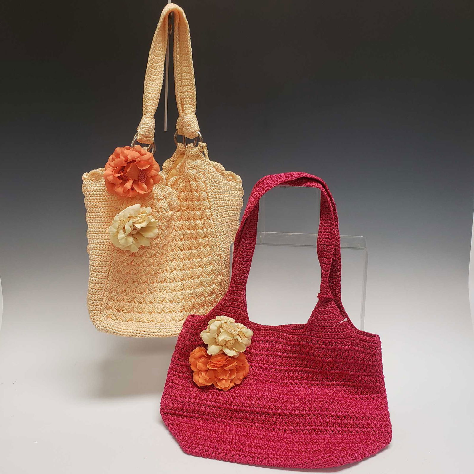 Two Ladies Beach Totes New w/Tags The Sak Knitted (1 of 19)