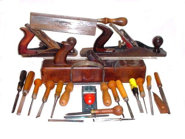 Lot Of Tools For Violin Making, Plane's, Files, : saw, chisel's, etc. Condition good used.