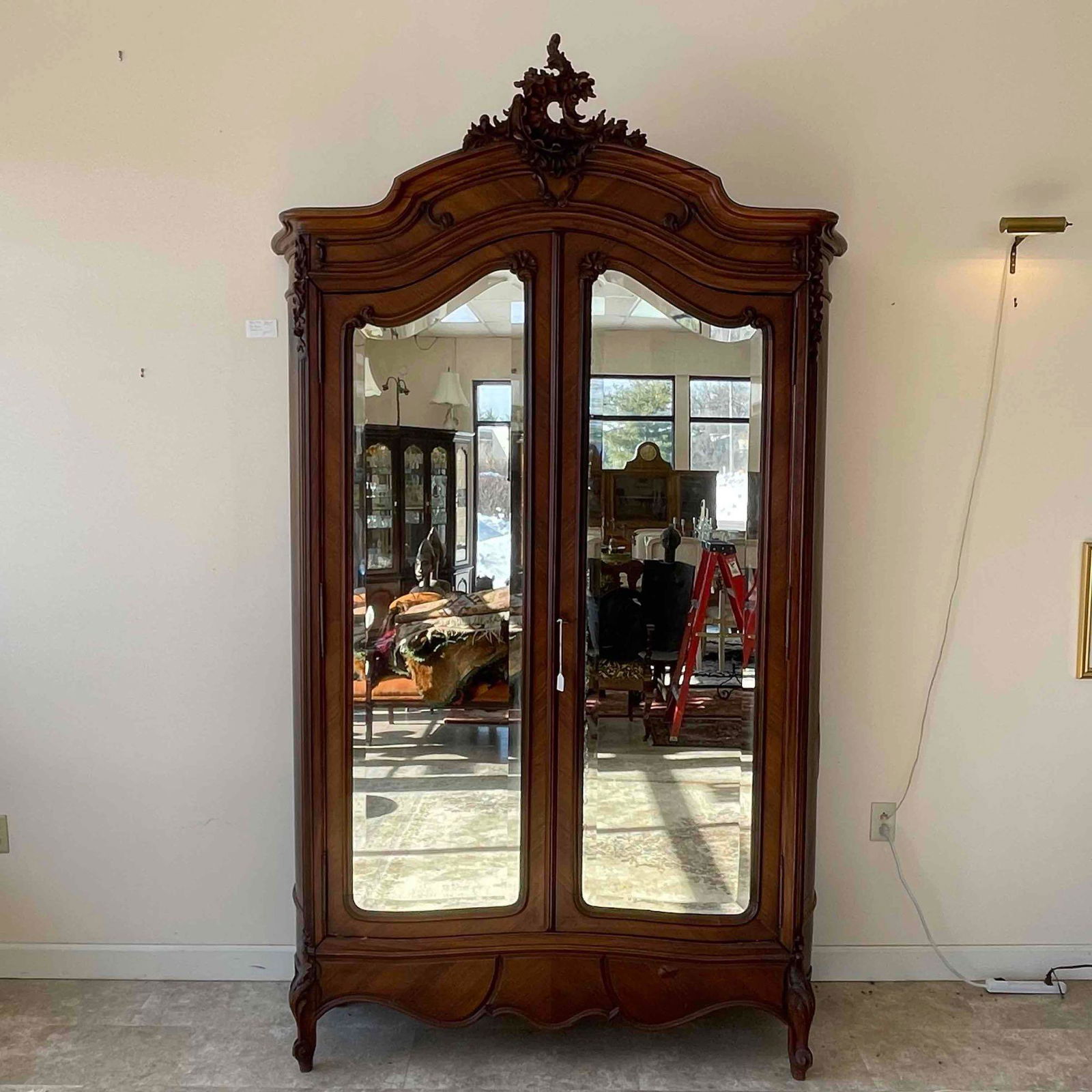 Antique French Louis Xv Style Armoire