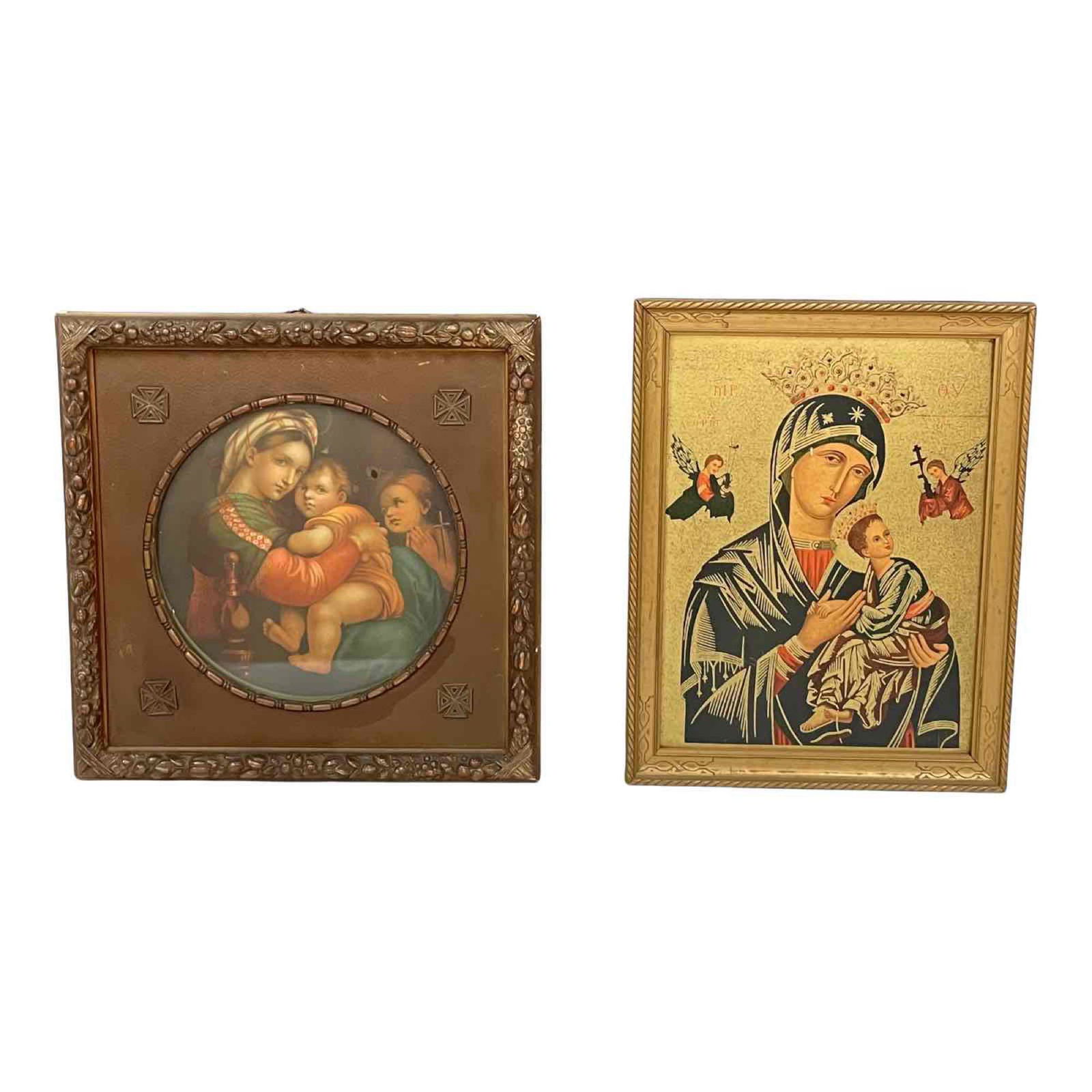 Two Religious Prints