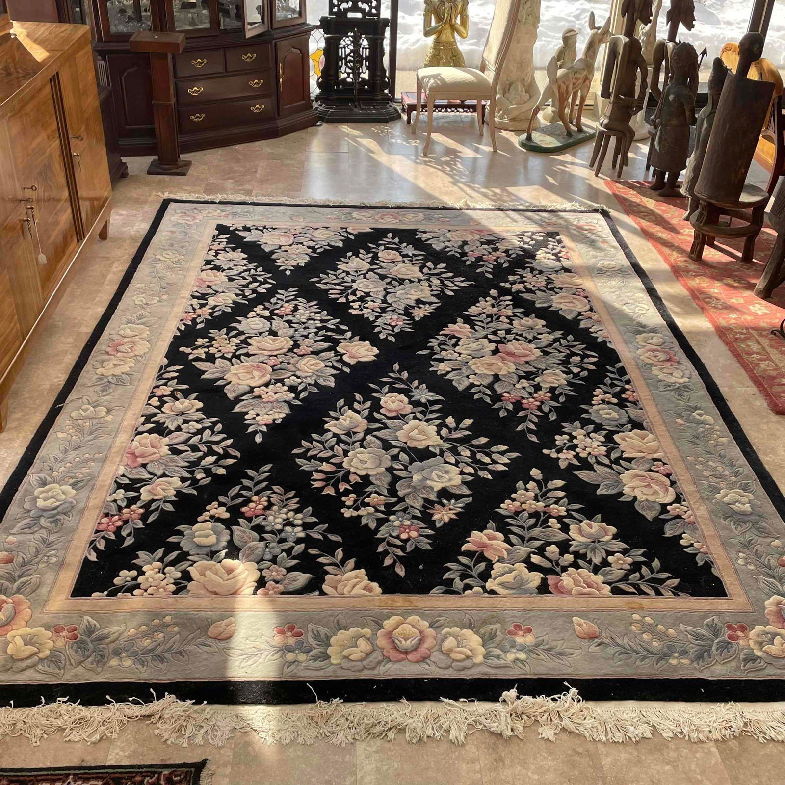 Mid 20th Century Room Sized Area Carpet (1 of 11)