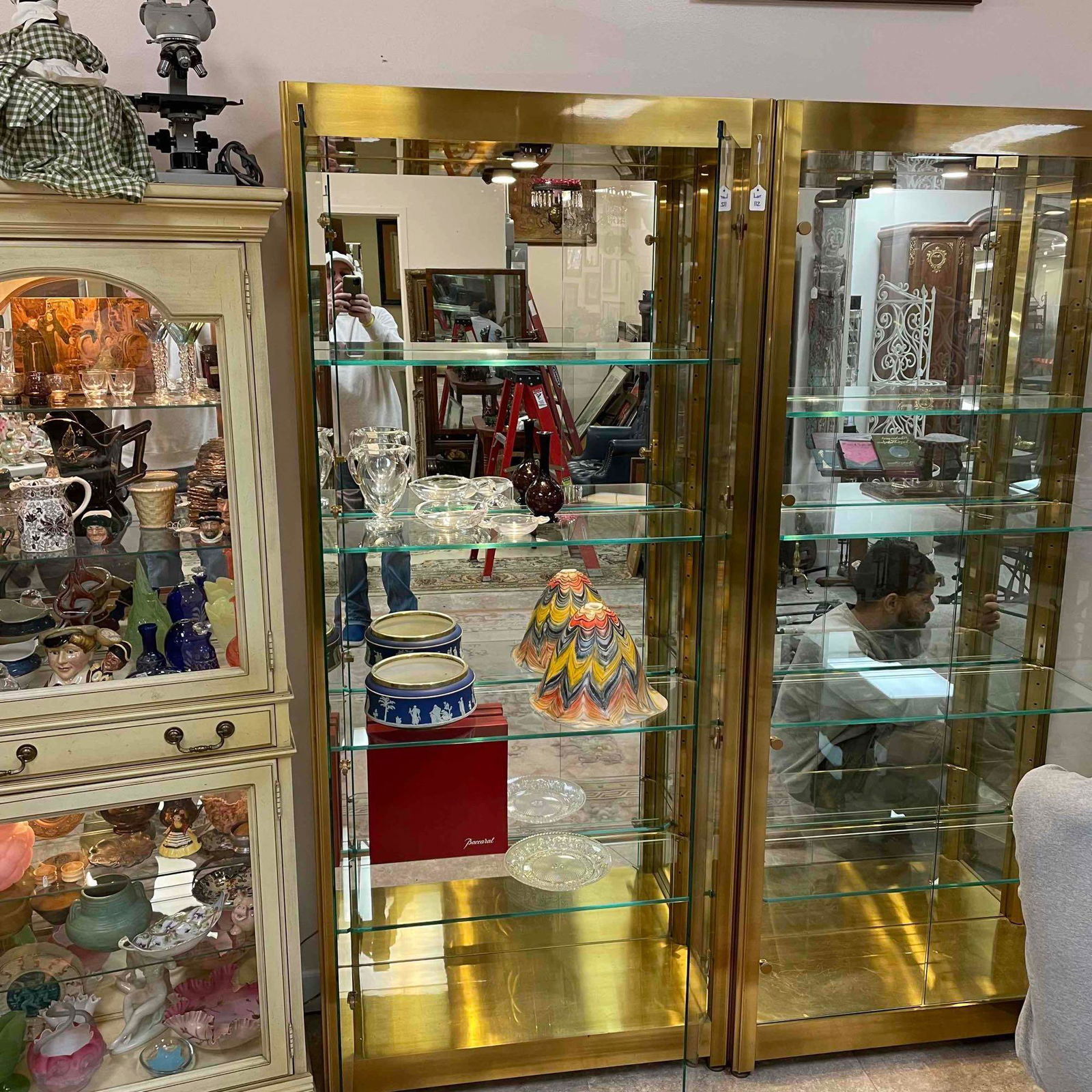 Brutalist Brass &Glass Showcase C (1 of 11)