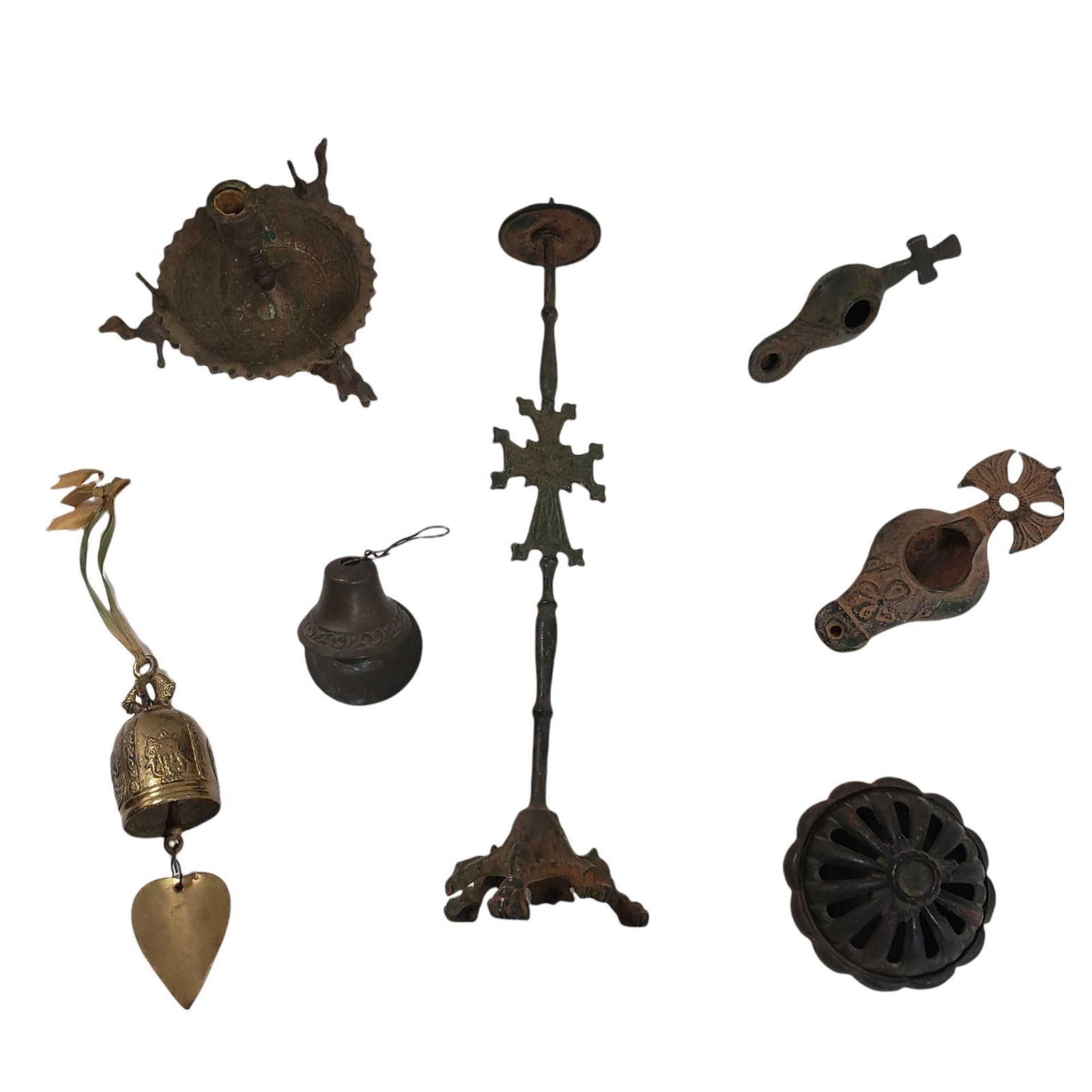 Group of African and Continental Tribal Metalware Objects (1 of 20)